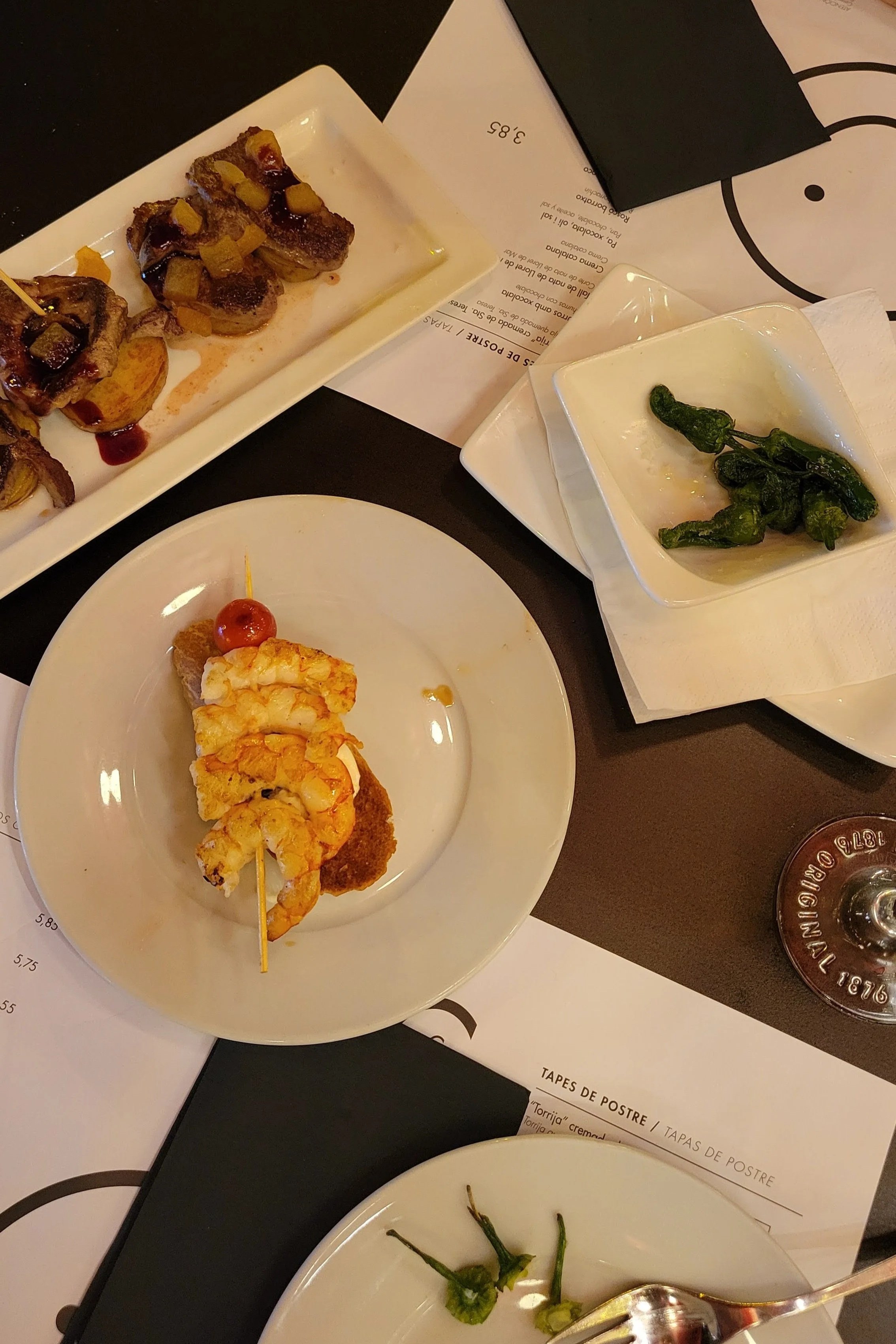 Tapas at Ciudad Condal