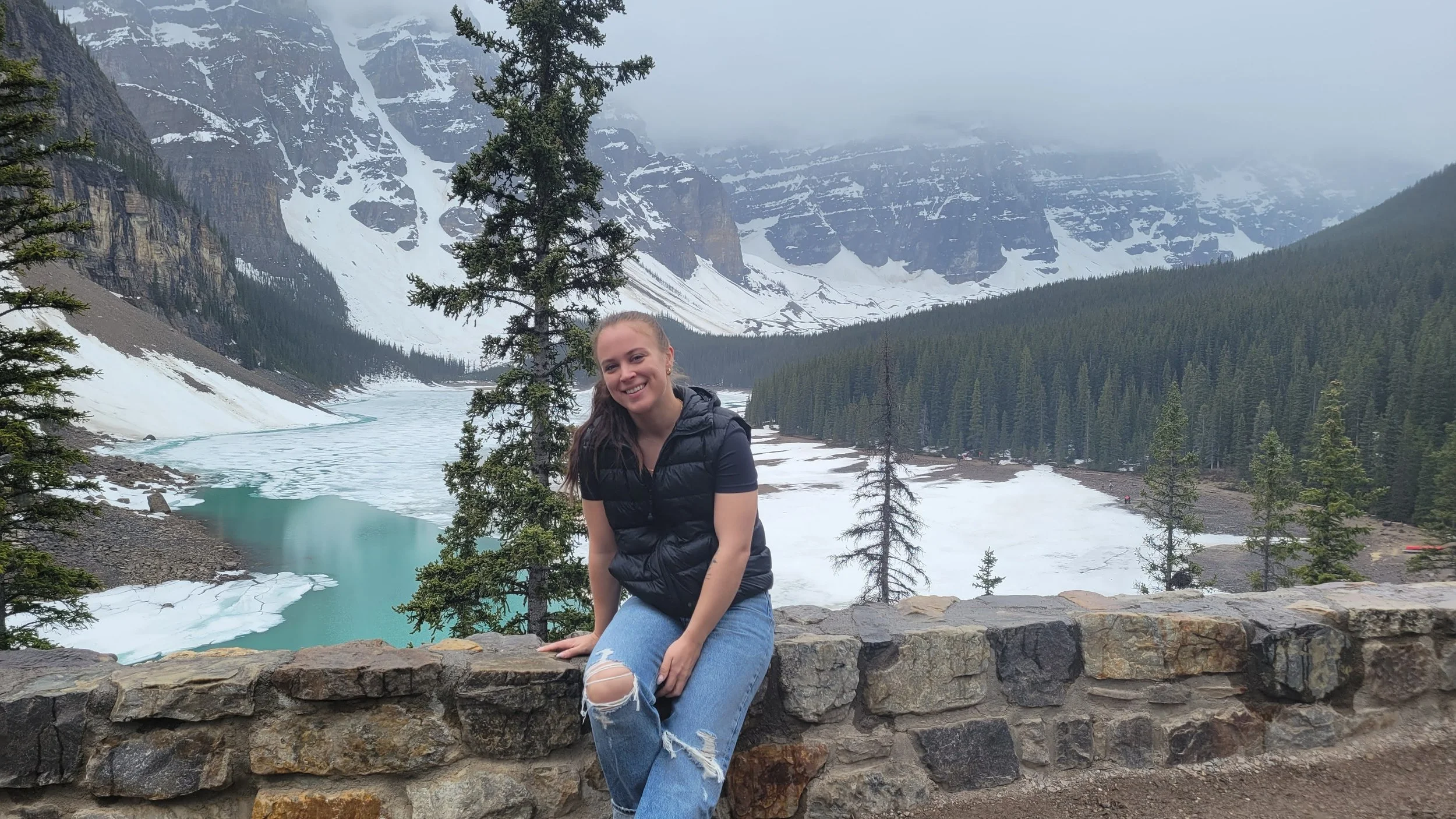 Moraine Lake in June