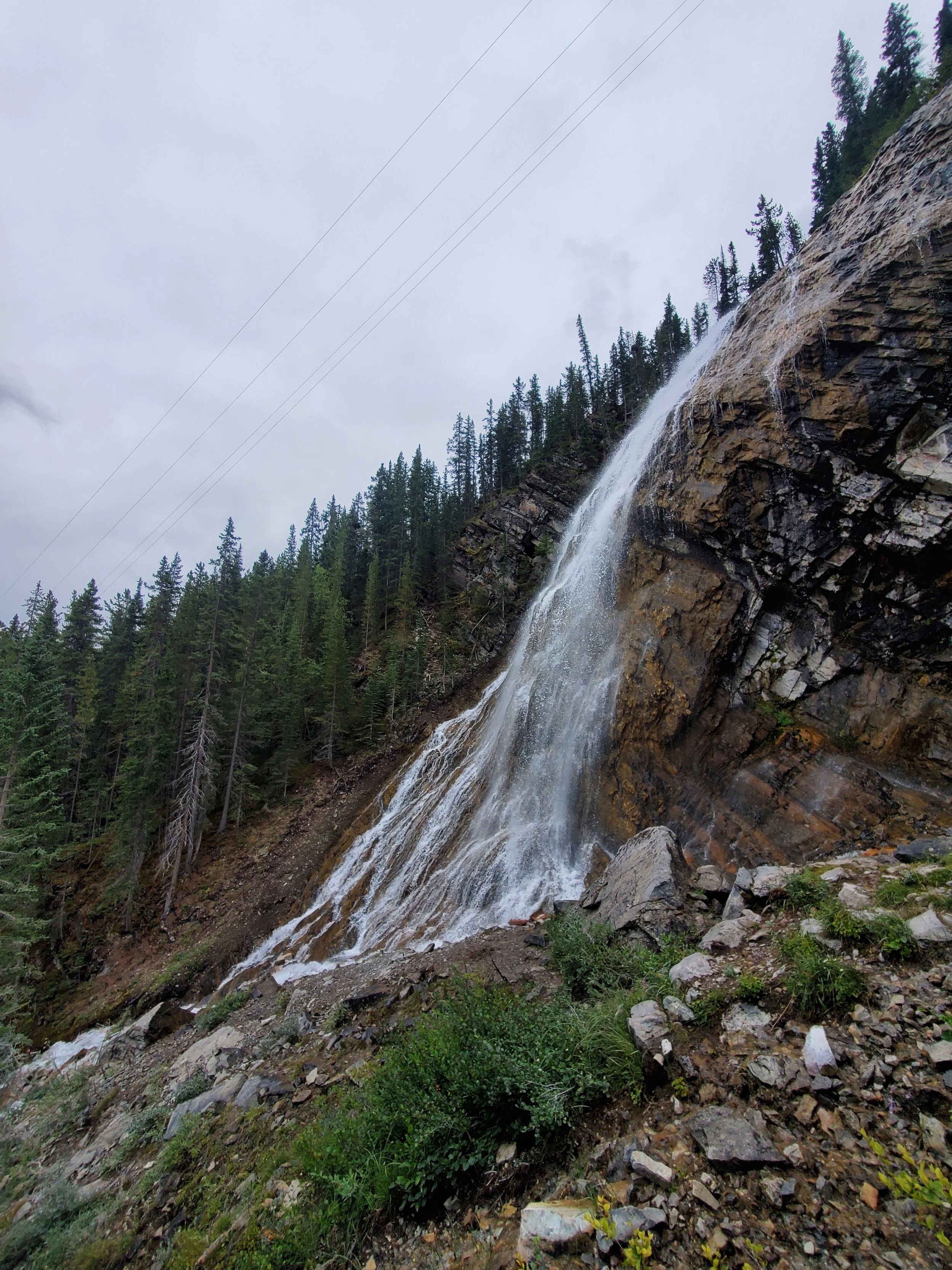 Waterfall from the Interpretive Trail