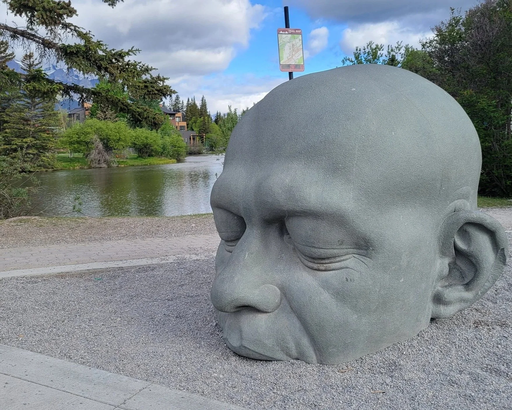 Big Head in Canmore