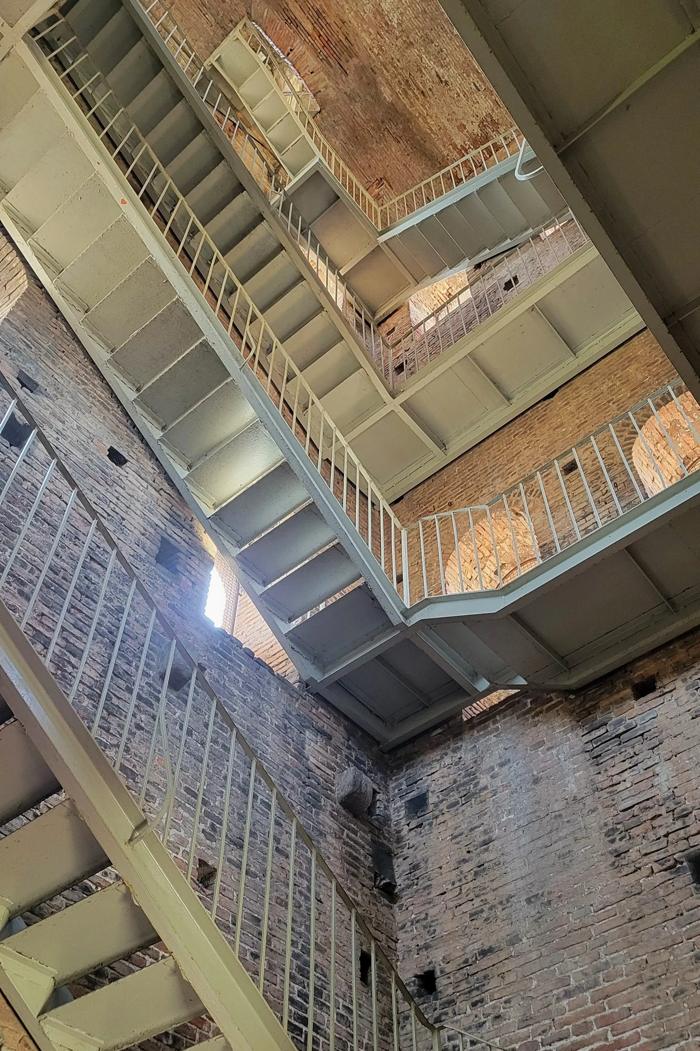 Stairs up Torre Guinigi