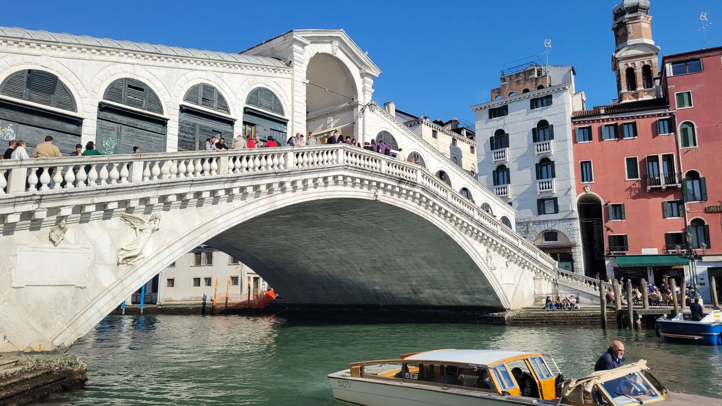 Rialto Bridge in March