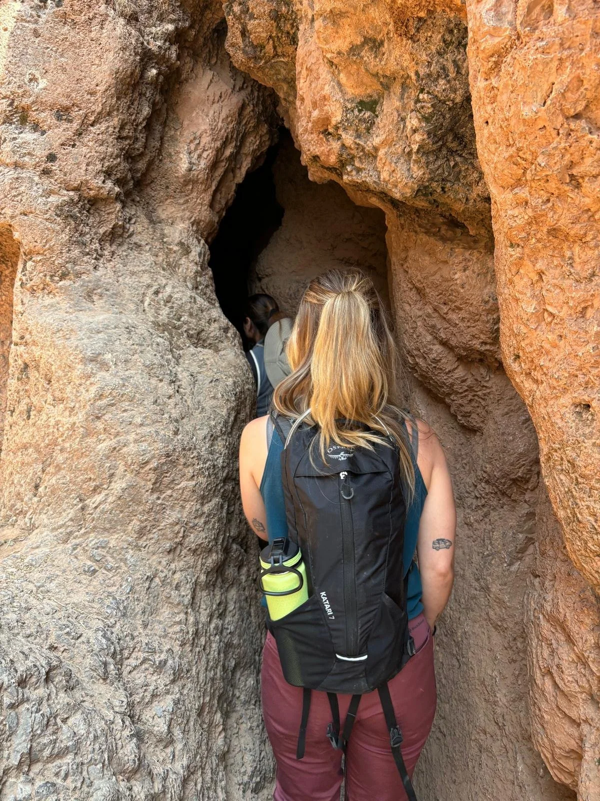 Exploring the tunnels