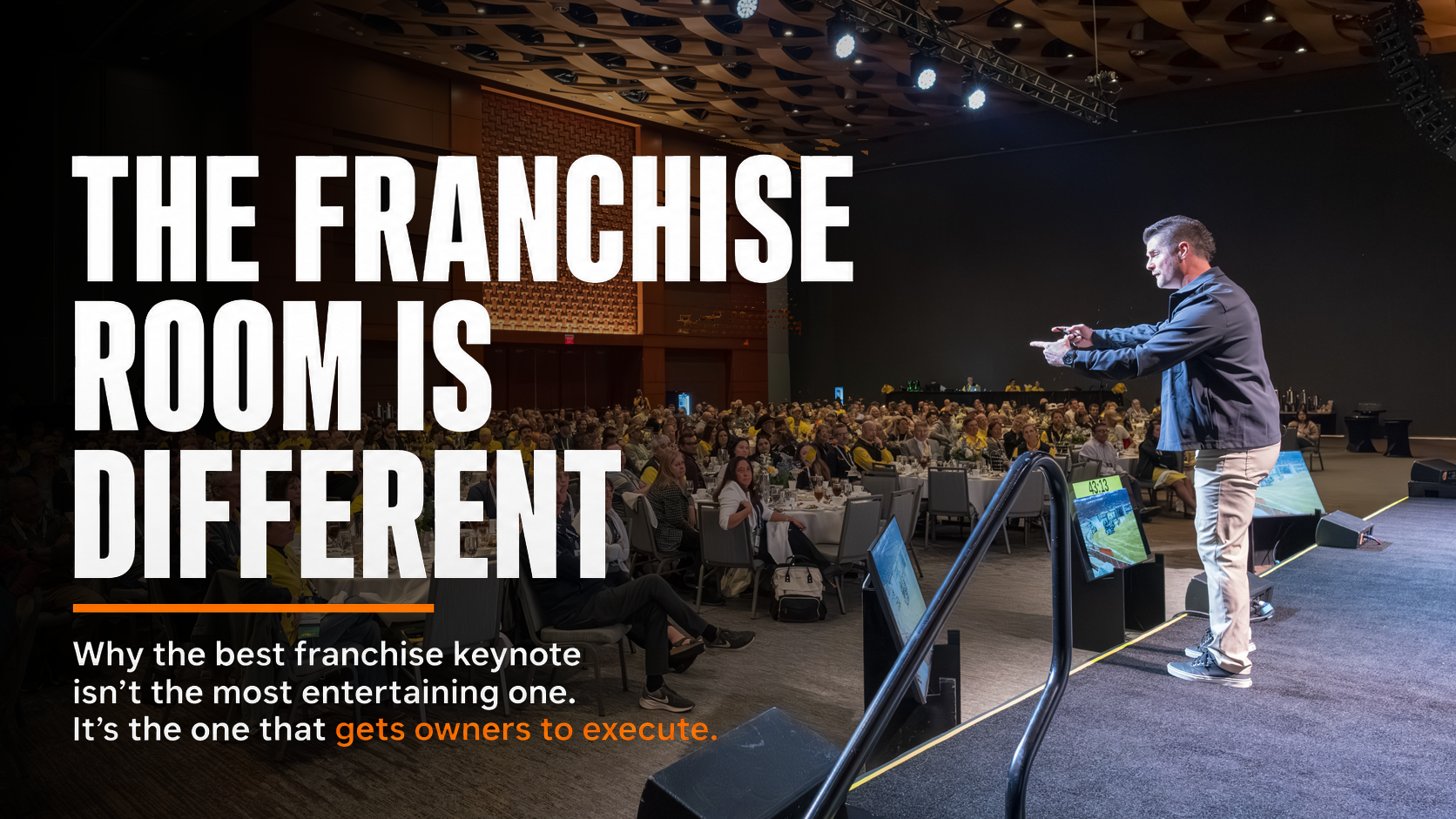 What Makes a Franchise Conference Keynote Actually Work