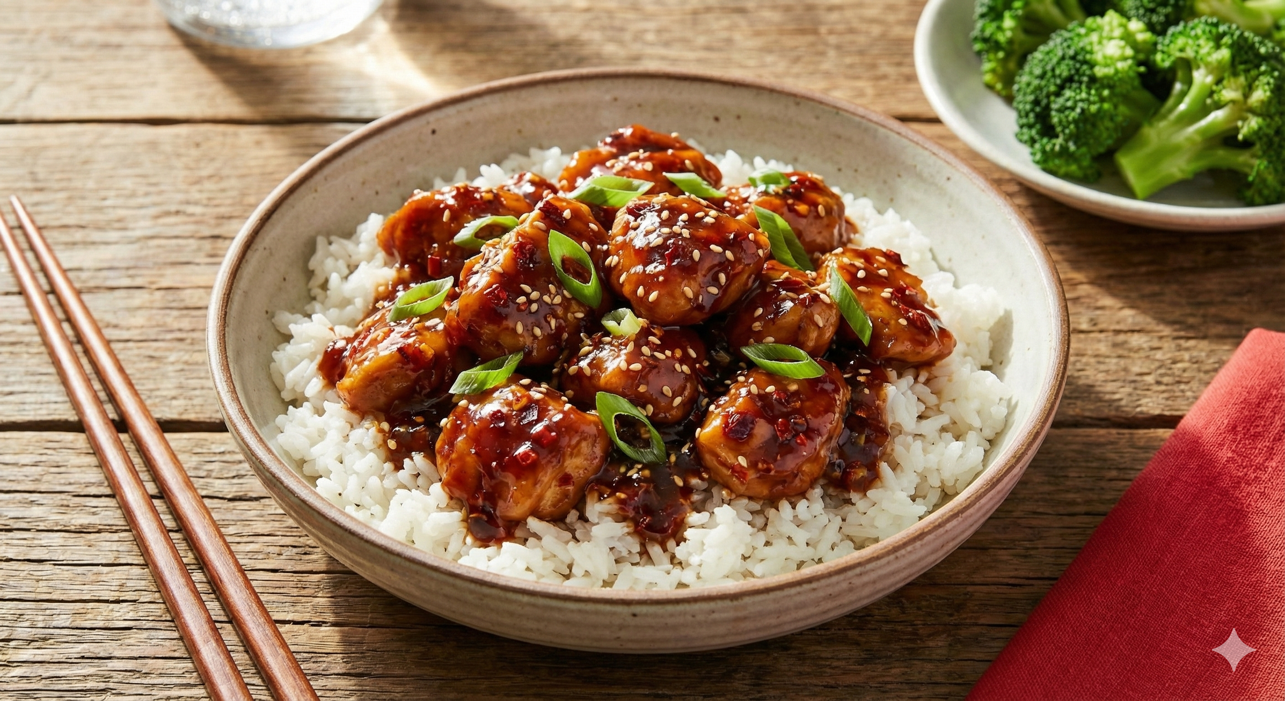 Copycat General Tso Chicken (Slow Cooker)