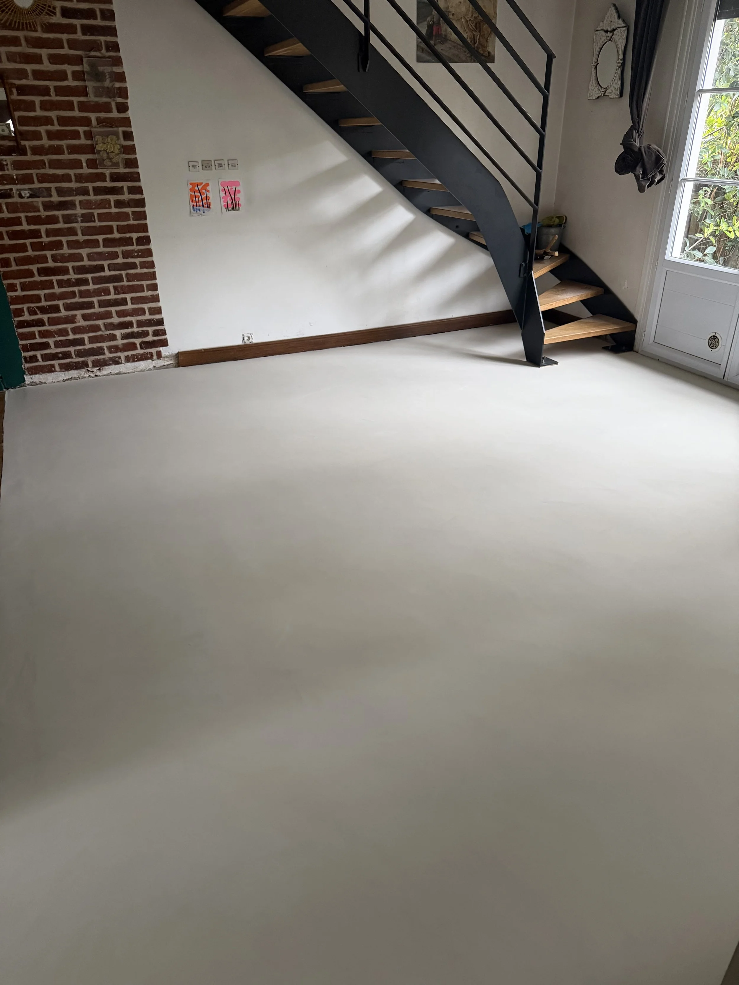 Sol Béton Ciré