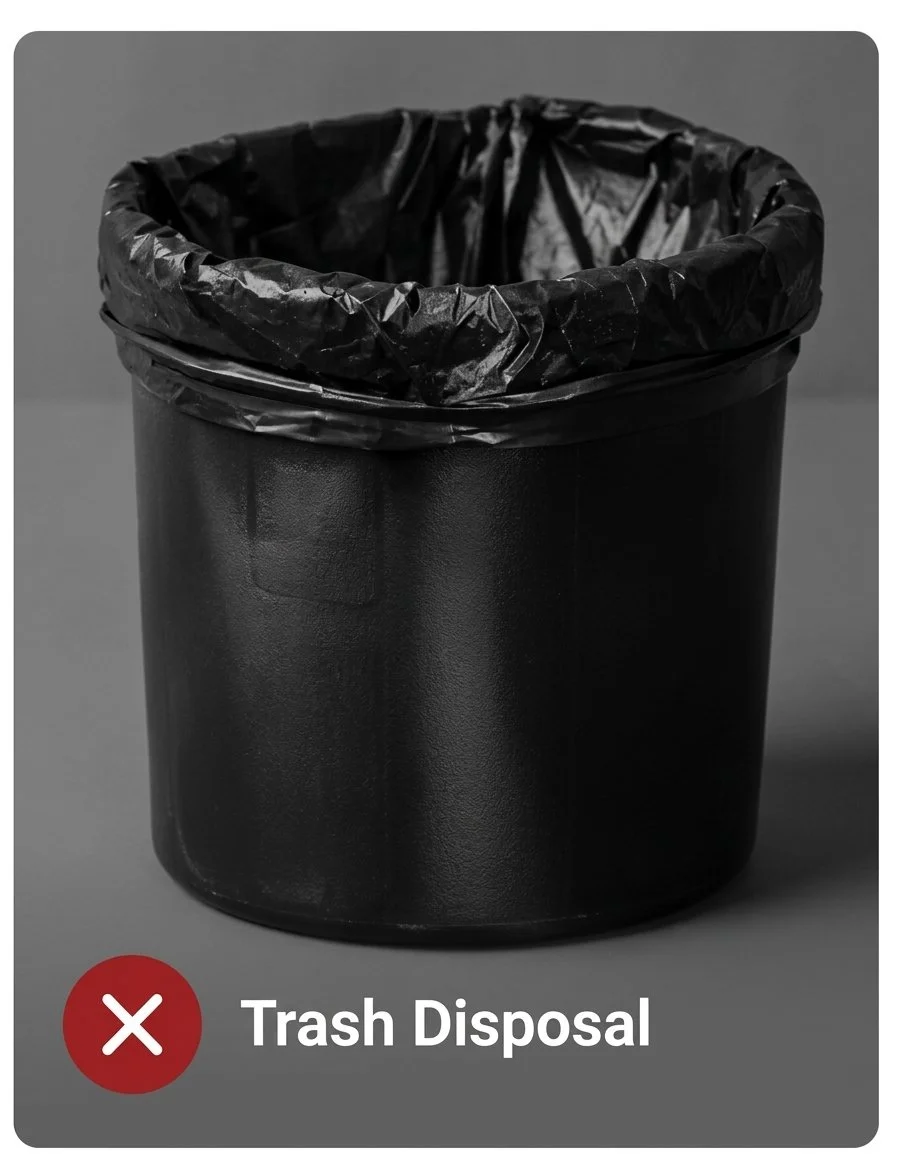 No Standard Trash disposal