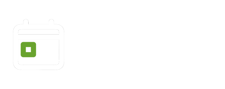 Logo for Quarterly Recovery Service with a calendar icon and green checkmark