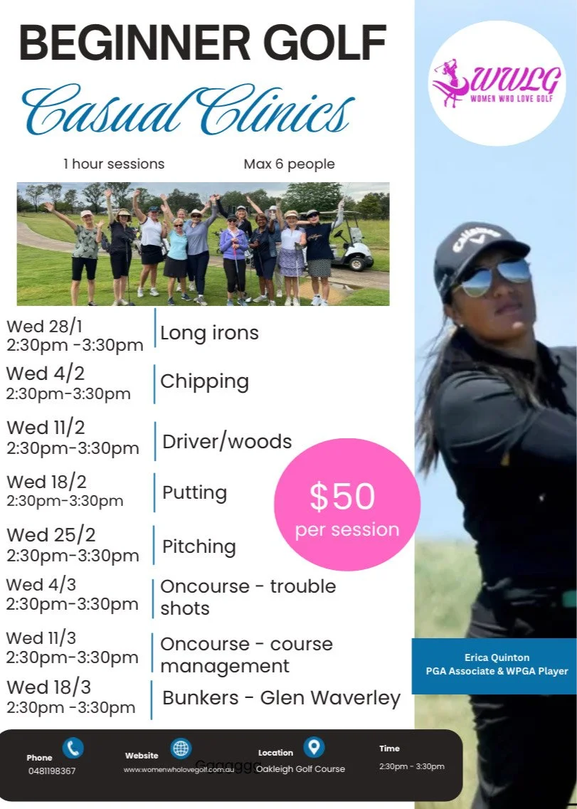 Advanced Casual Golf Clinics - Oakleigh