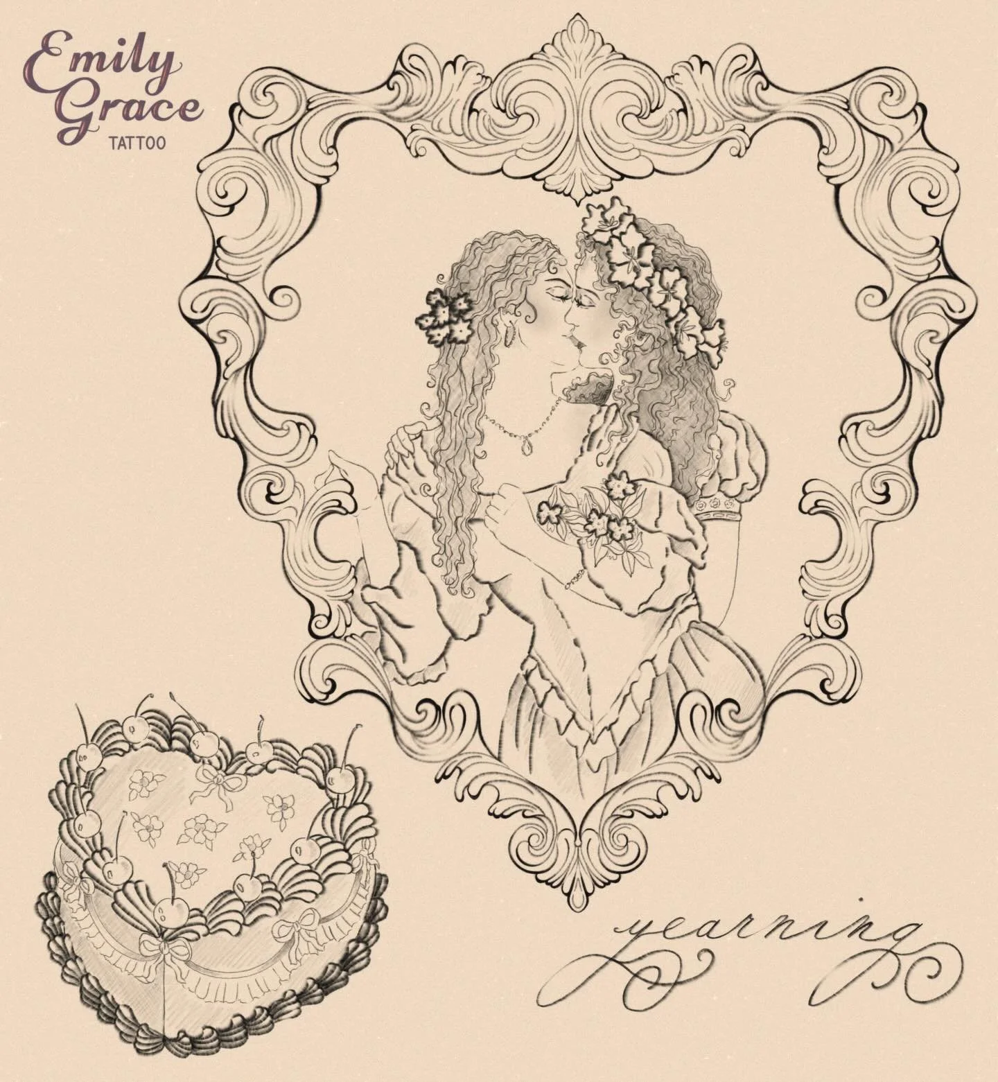 ♡&hearts;︎ happy love day, lovers! &hearts;︎♡

here are a few new unrepeatable Valentine&rsquo;s themed designs available to be tattooed, including two lovely ladies enjoying a good ol&rsquo; smooch. 

book through the link in my bio ❣︎❦❣︎

#valentin