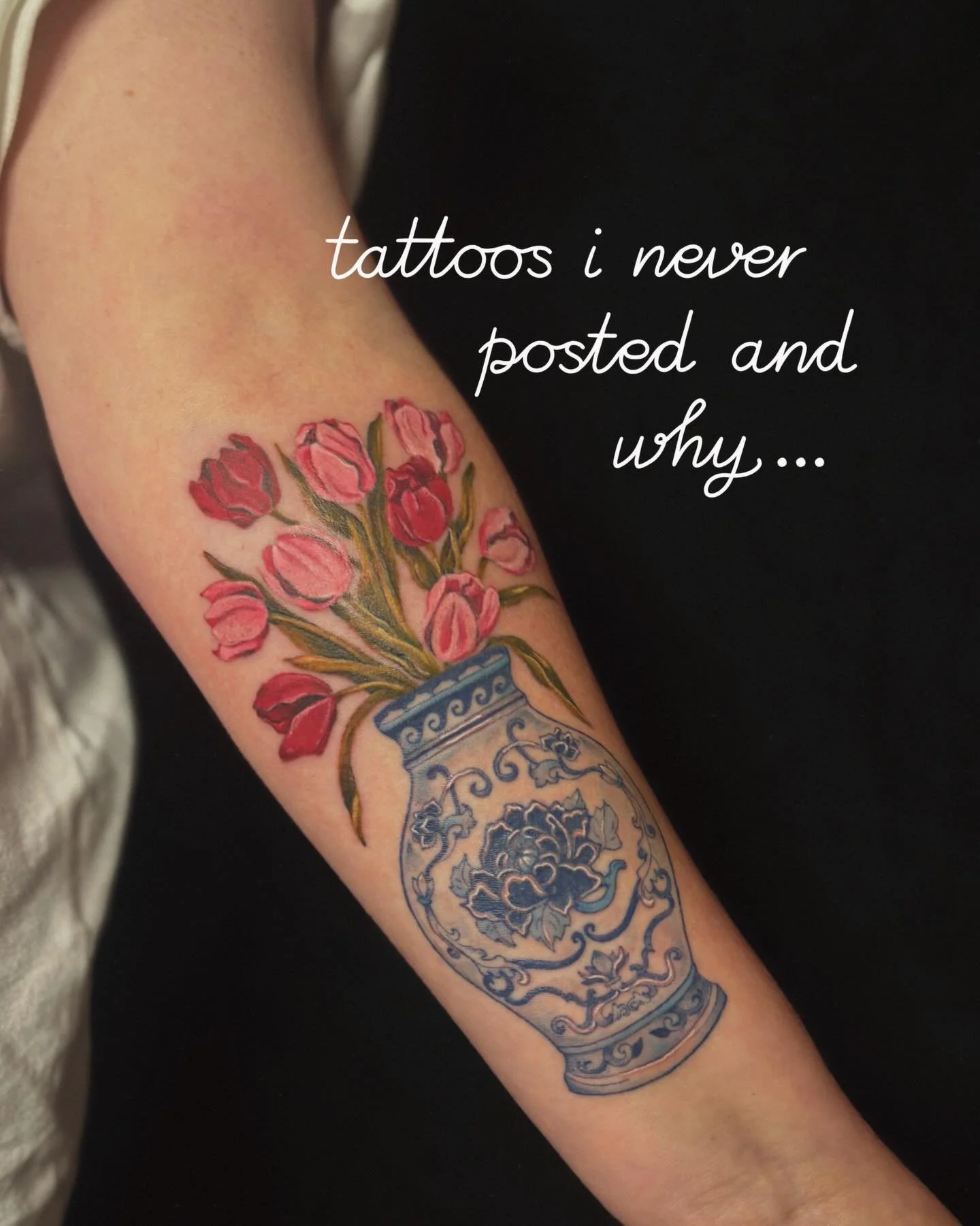 Instagram really did me dirty by randomly deleting almost all of my posts from Spring/Summer 2025, but yeah mainly I just have a terrible memory when it comes to posting 🤠

#tattoo #botanicaltattoo #floraltattoo #uktattoo