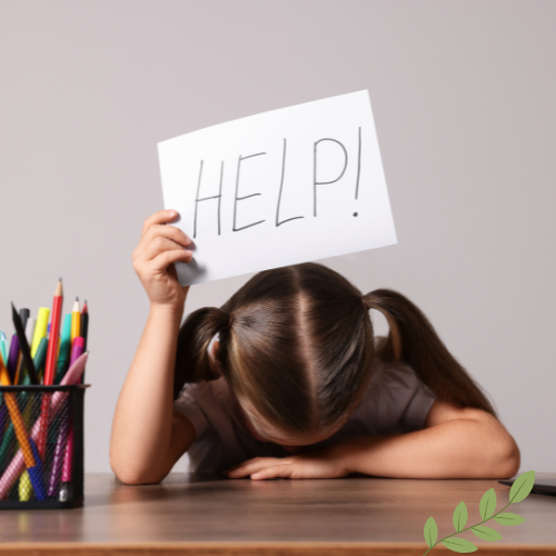 Dyslexic and Dysgraphia reader and writer with help sign