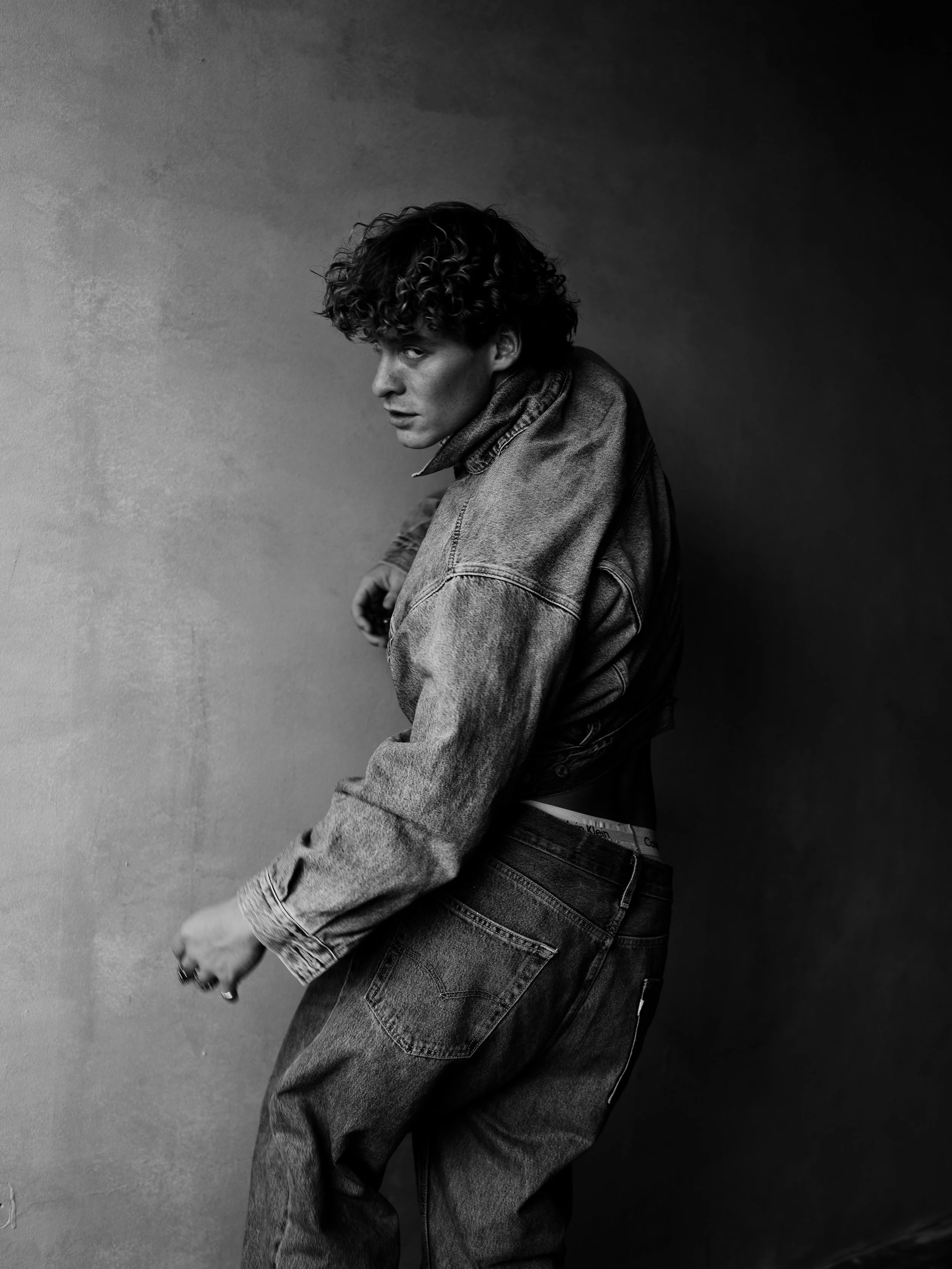 Fashion photo of Charlie Tatman by Chris Mann London