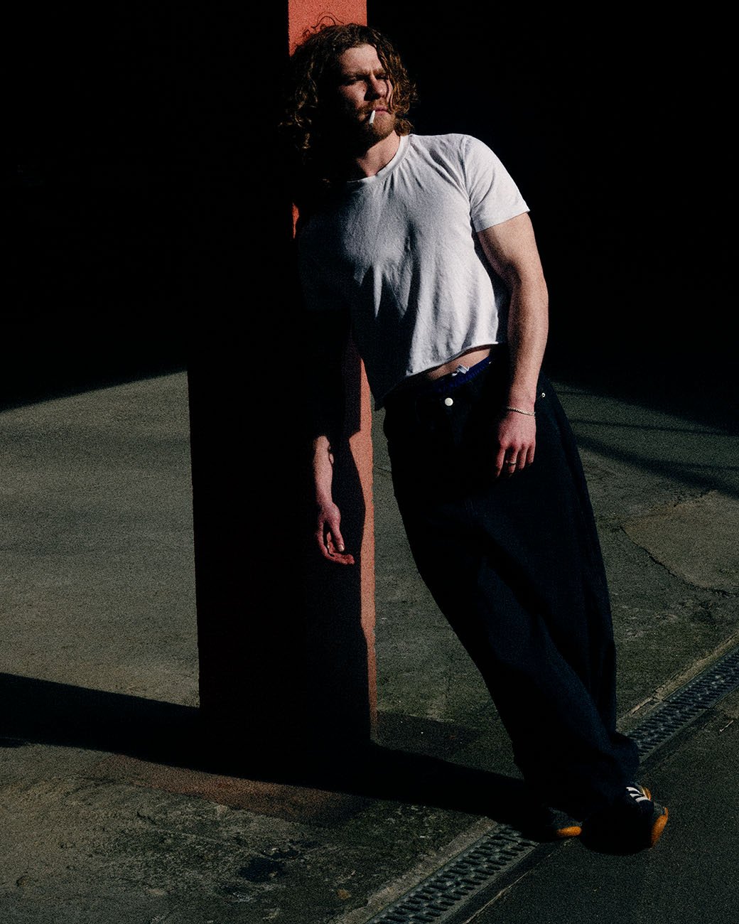 Editorial portrait of an actor by Chris Mann