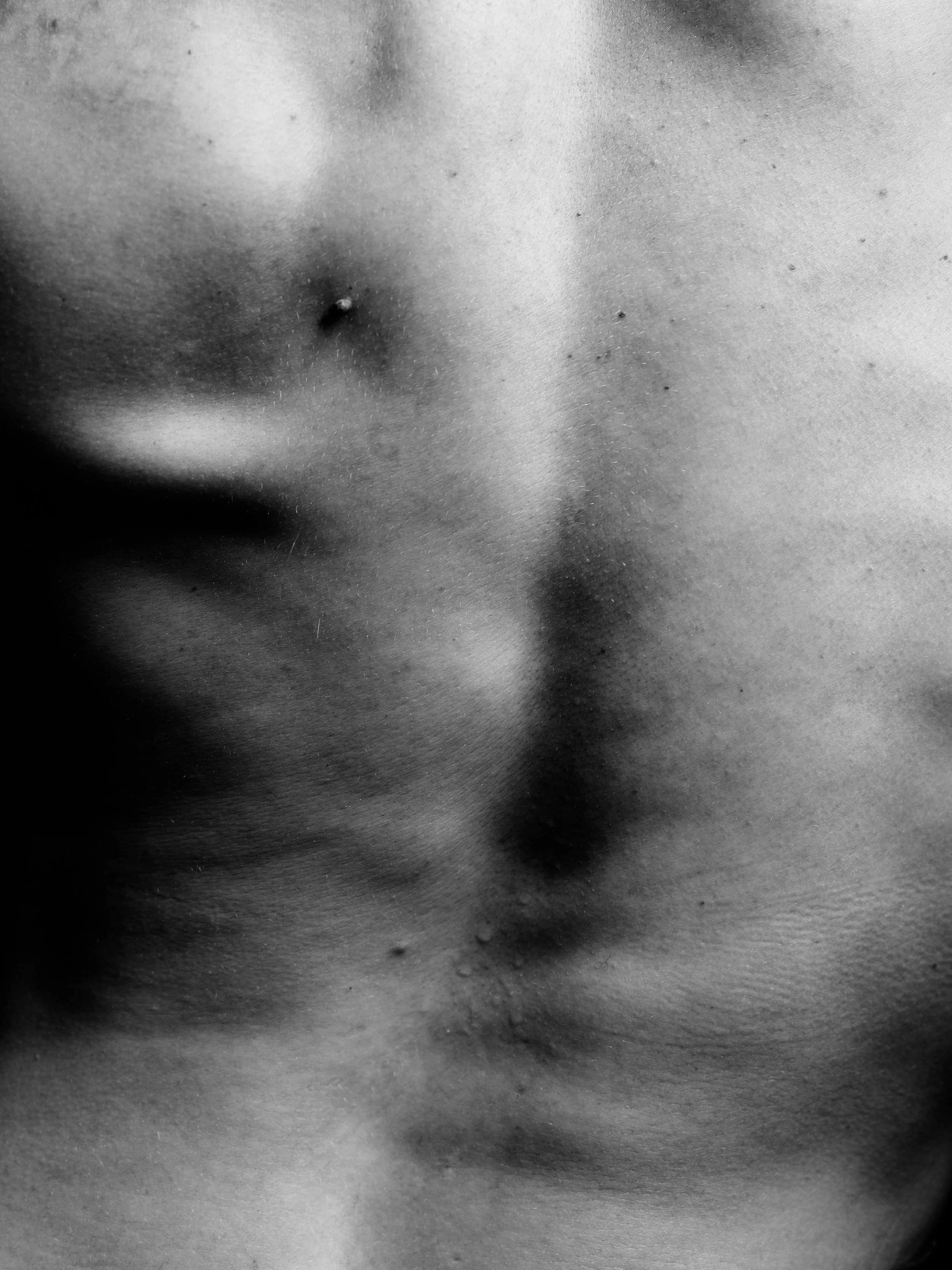 Fine art portrait detail by Chris Mann London