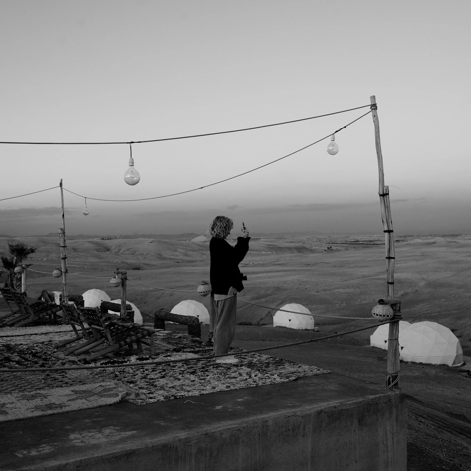 Orion dome Agafe desert