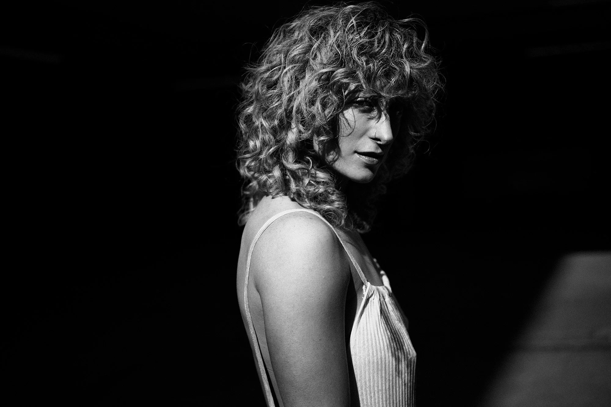 Editorial portrait photograph taken by Chris Mann London