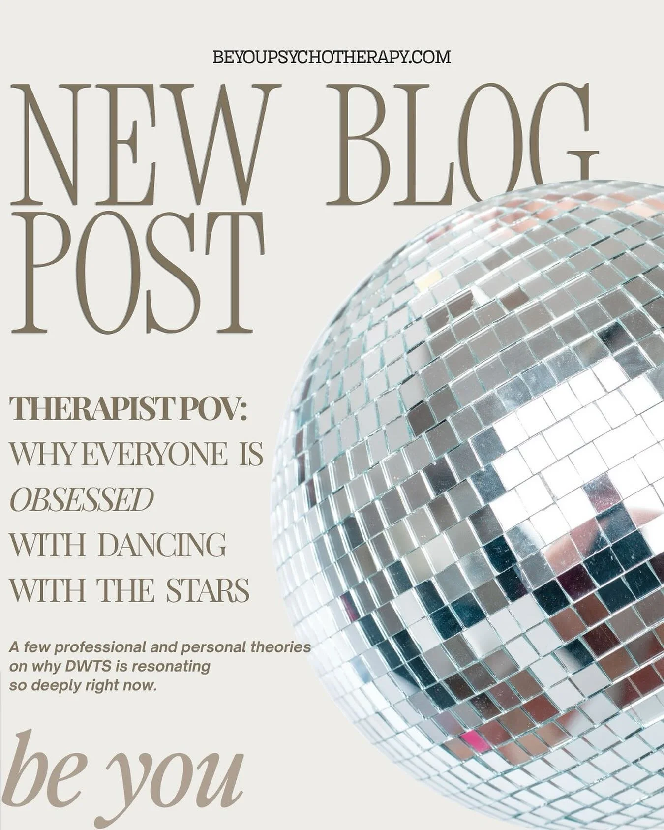 Why are we all obsessed with #DWTS right now?
Yes, it&rsquo;s the dancing but it&rsquo;s also joy, connection, and watching people try something new (and be vulnerable while doing it).
Our new blog written by Madeline Weinfeld Shill Founder and Clini