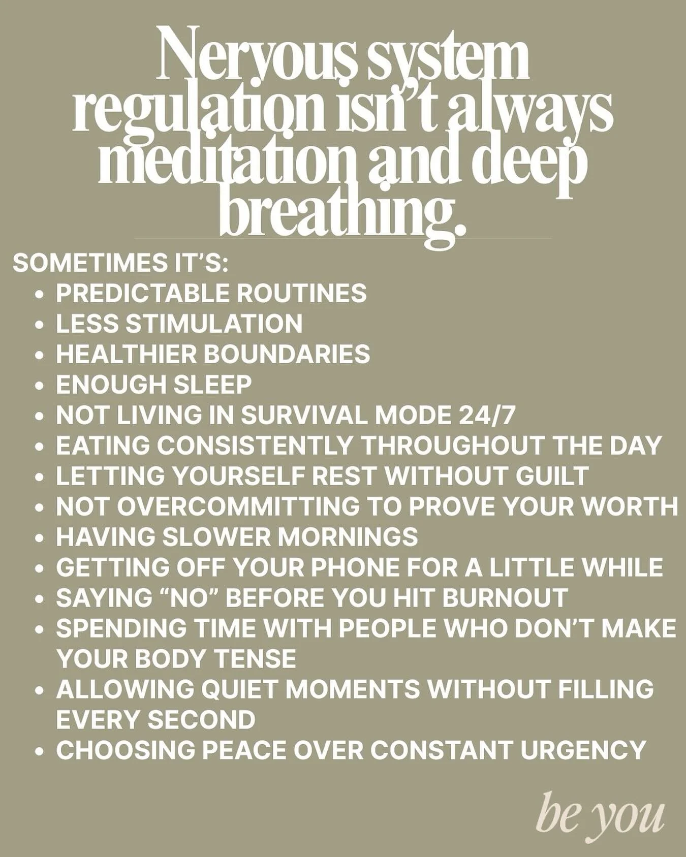 Friendly reminder that regulating your nervous system can look a lot of ways! Our new favorite is journal speak inspired by @nicolesachslcsw and @thewellnessprocesspod