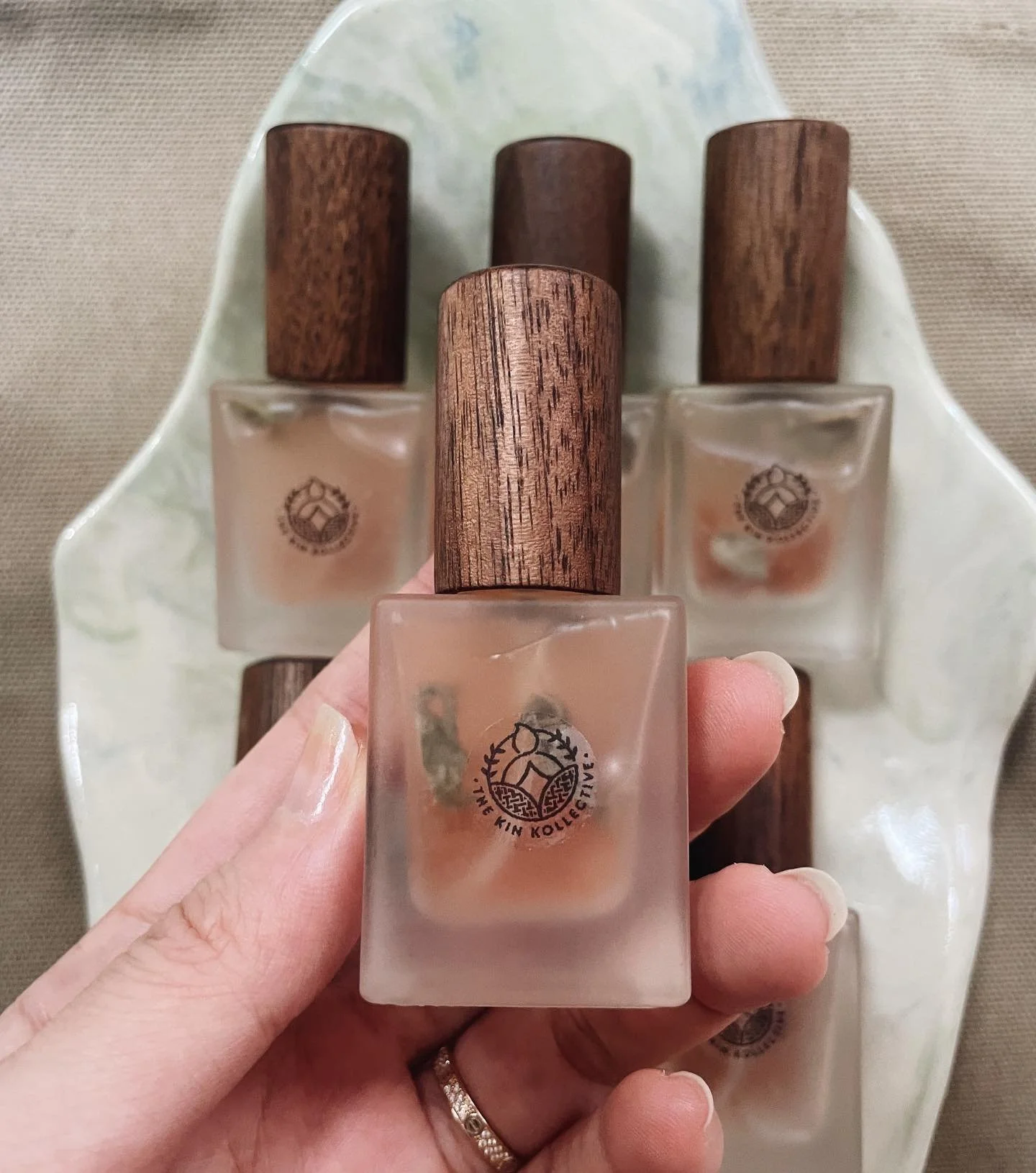 Getting ready our moon mist favours for tmr&rsquo;s Wellness Omakase. An intentional gift ritual for 2026 to help you ground and return to a state of clarity.

See you tomorrow ⚪️