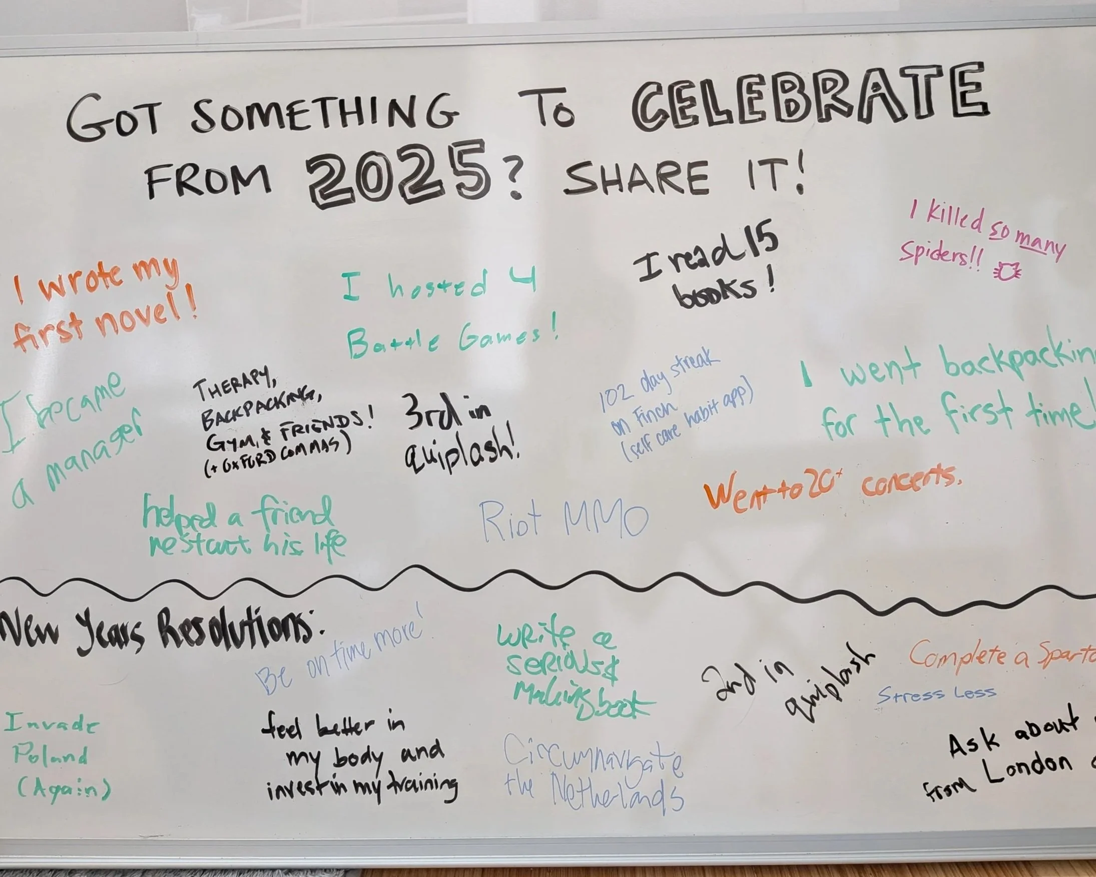 “I want to be afraid, and do it anyway.” 