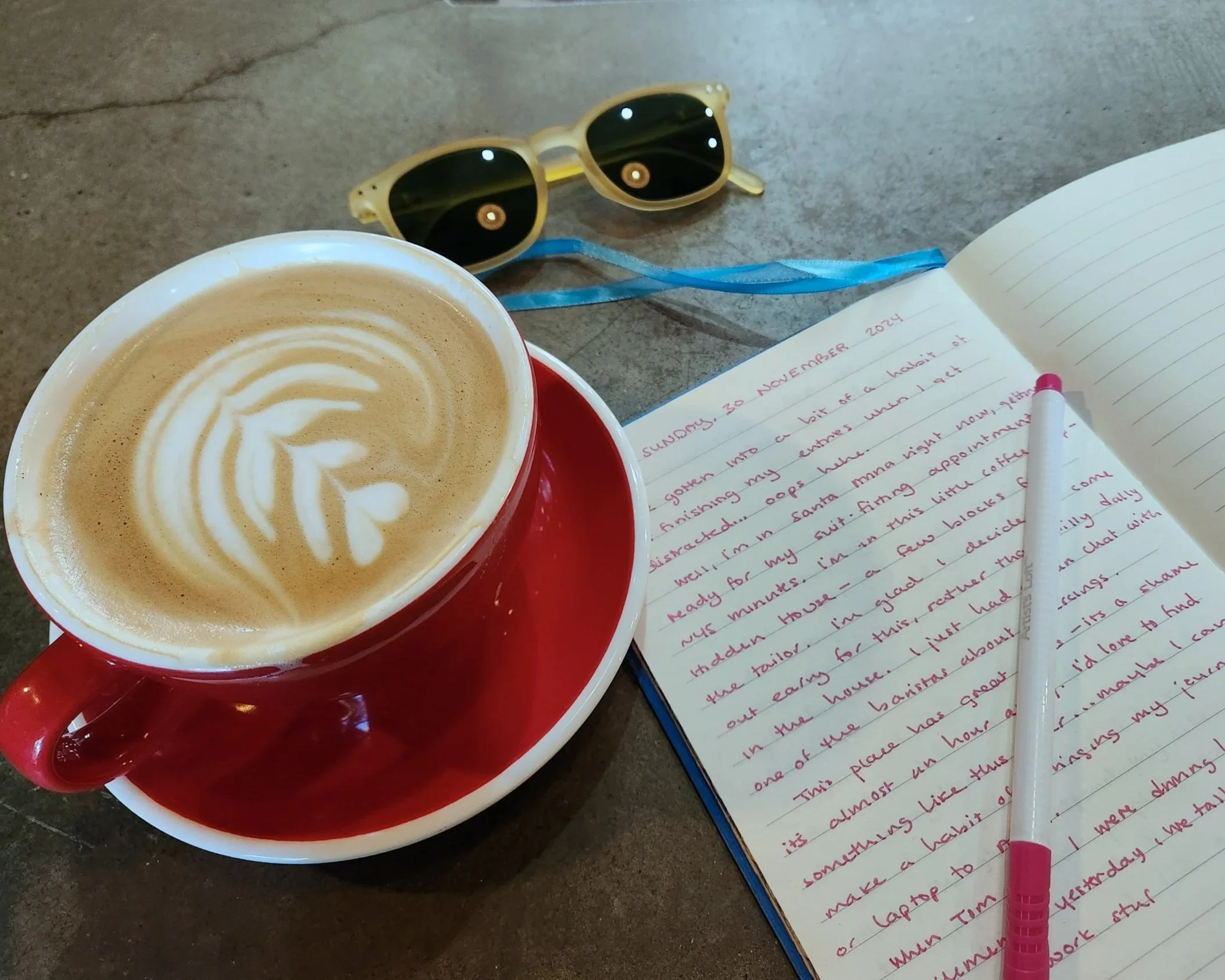 I think you should journal.