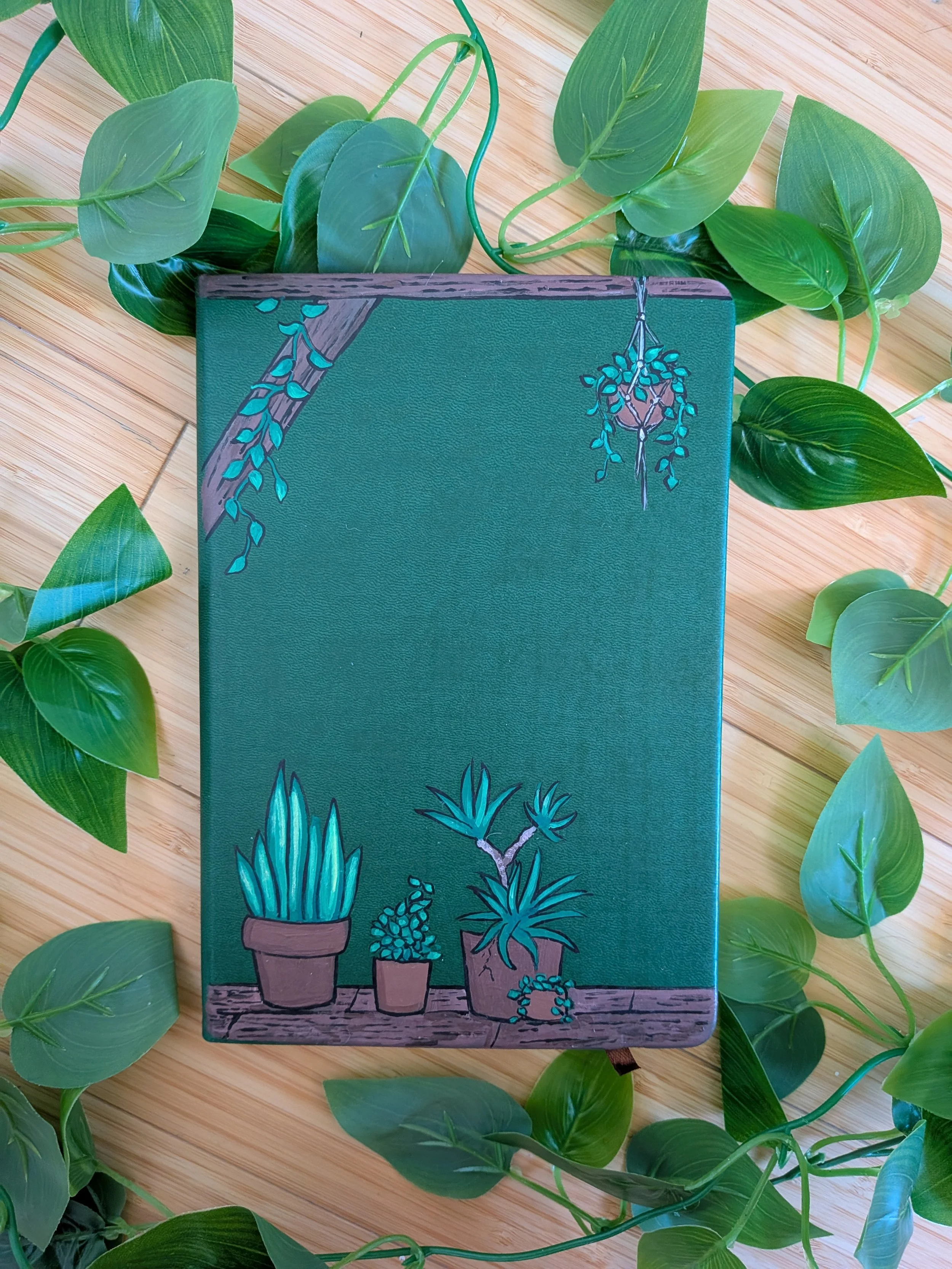 handpainted horticulture journal