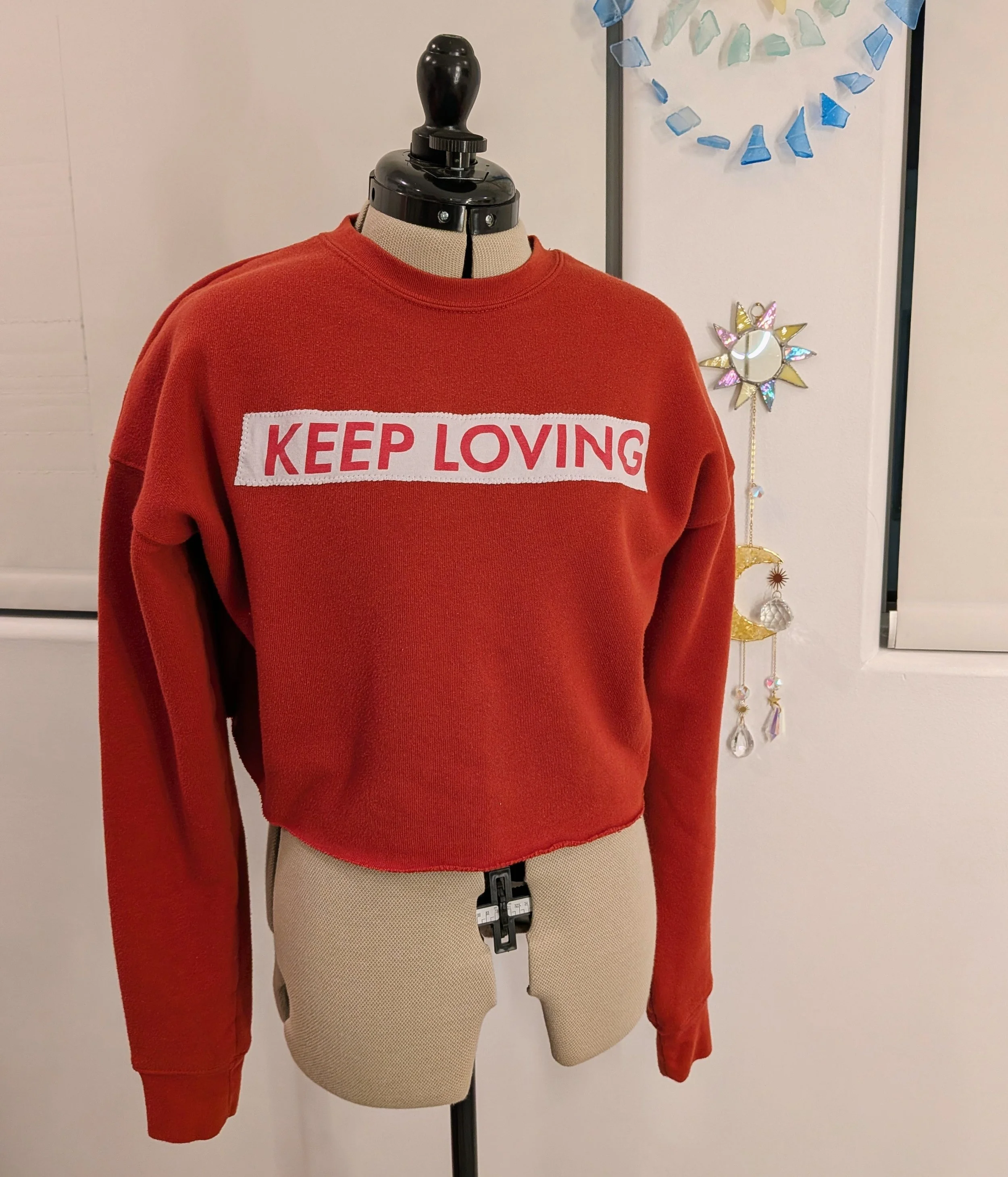 keep loving crewneck