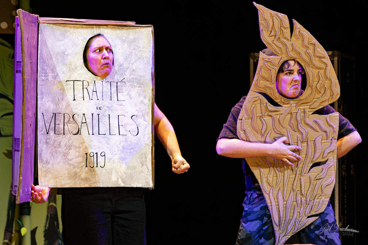 Encyclopédie de l'échec (Théâtre du Nouvel-Ontario 2024)
Photo : Joël Ducharme