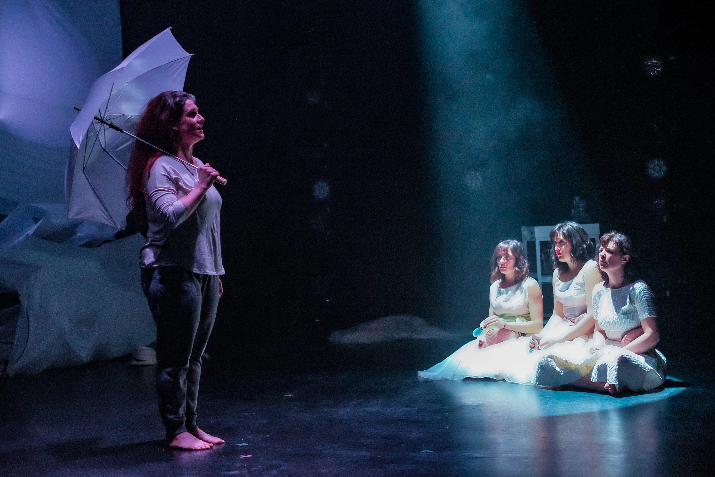 Parmi les éclats (Théâtre du Nouvel-Ontario 2018)
Photo : Brian Côté 