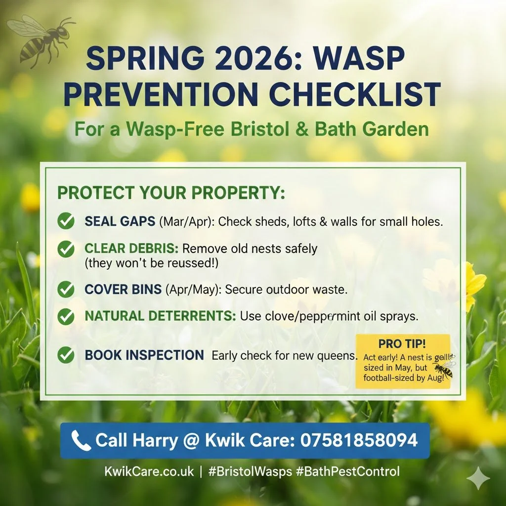 Where Do Wasps Go in the Winter? (And When is "Wasp Season" in Bristol &amp; Bath?)