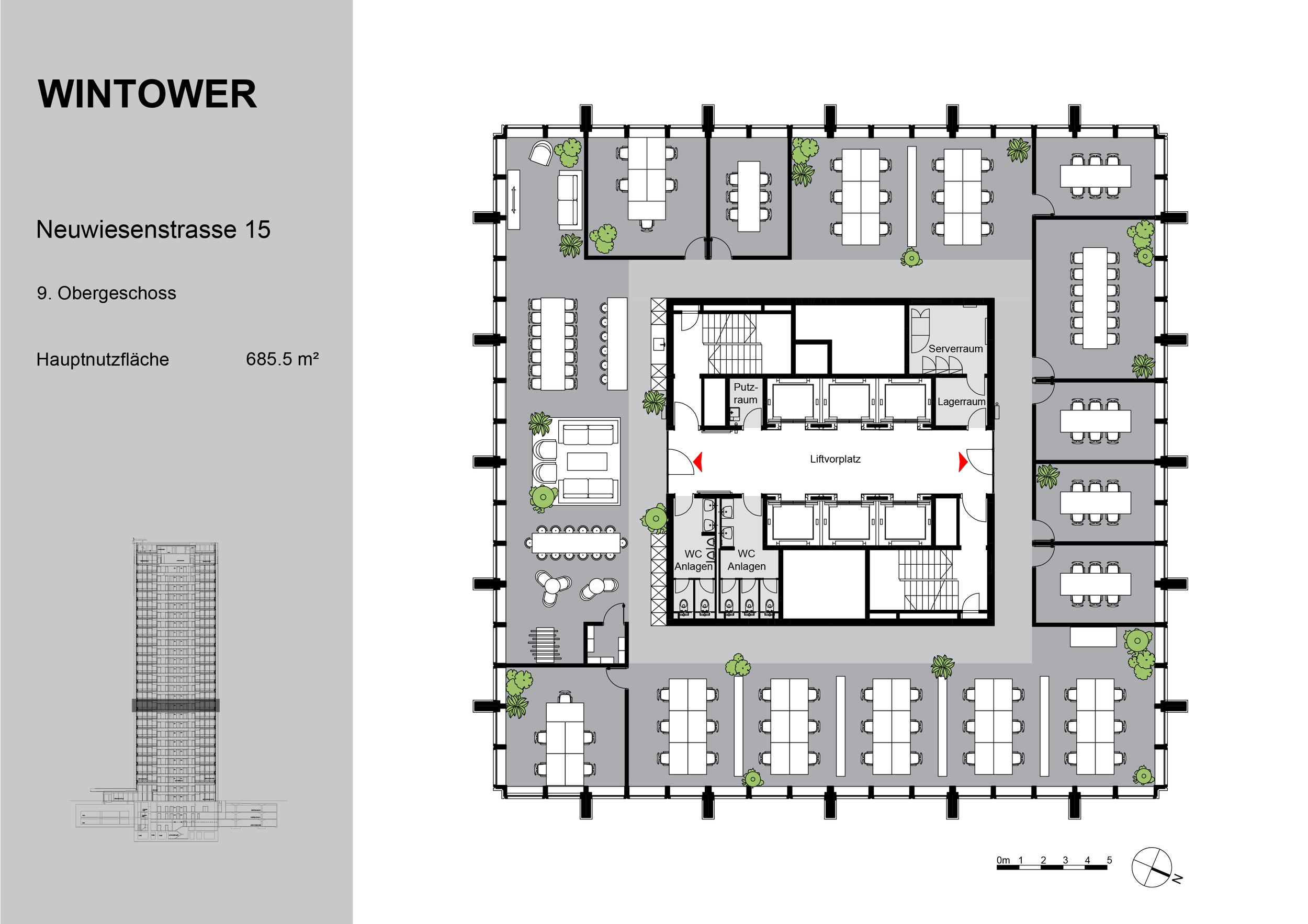 Bestehender Mieterausbau