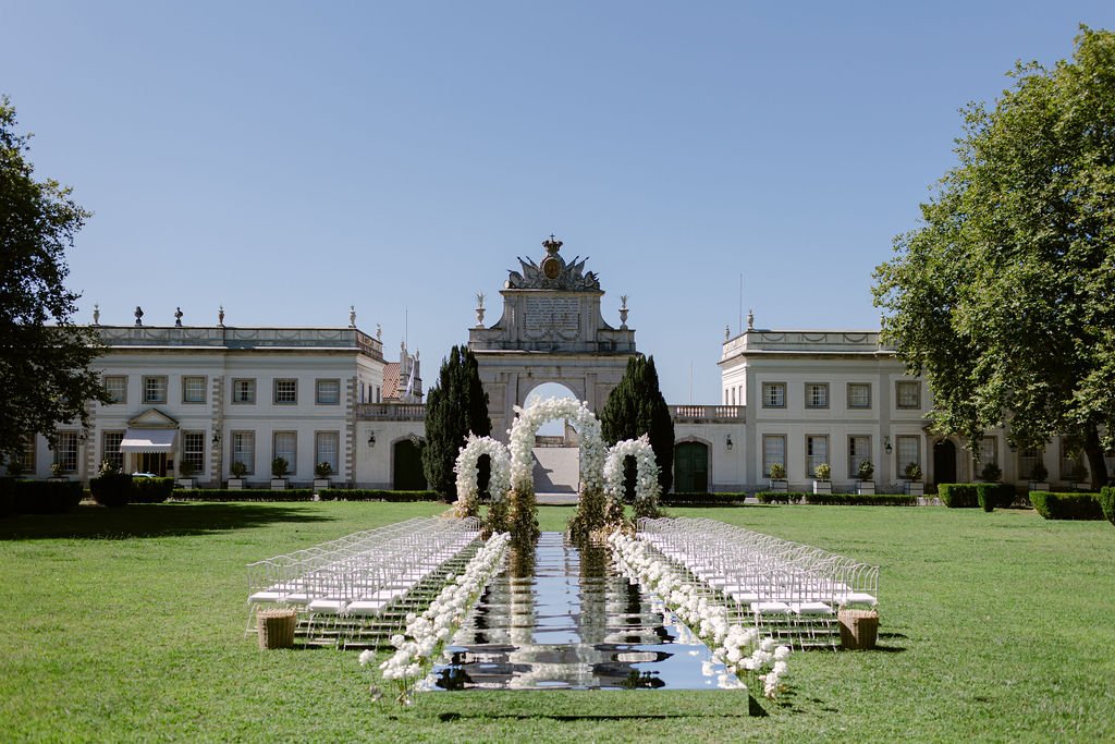 Portugal wedding, floral designer, Decorelle, creating elegant and bespoke floral designs for destination weddings