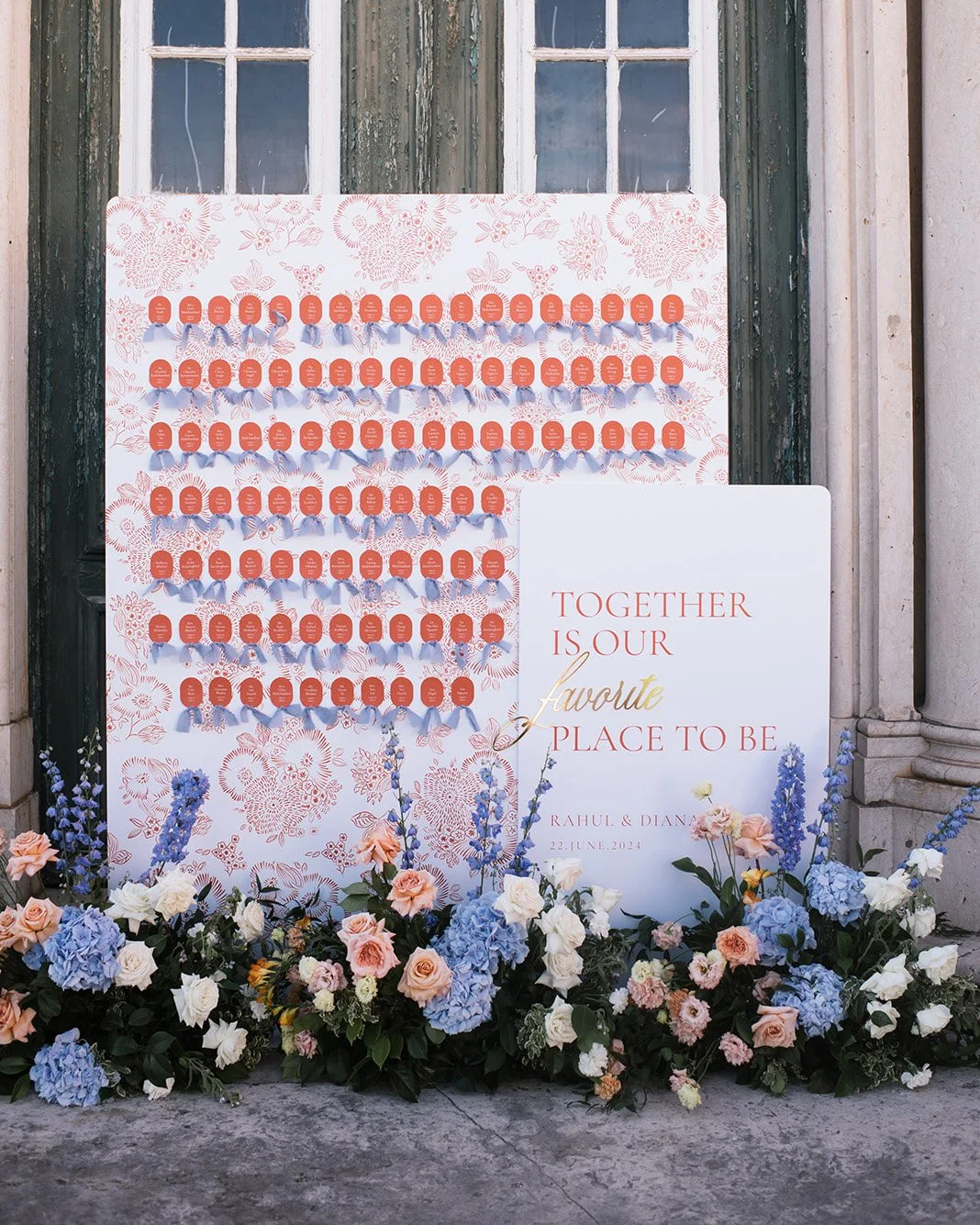 Portugal wedding, wedding stationery and design, In Love Weddings, creating elegant and bespoke wedding stationery and design elements for destination weddings