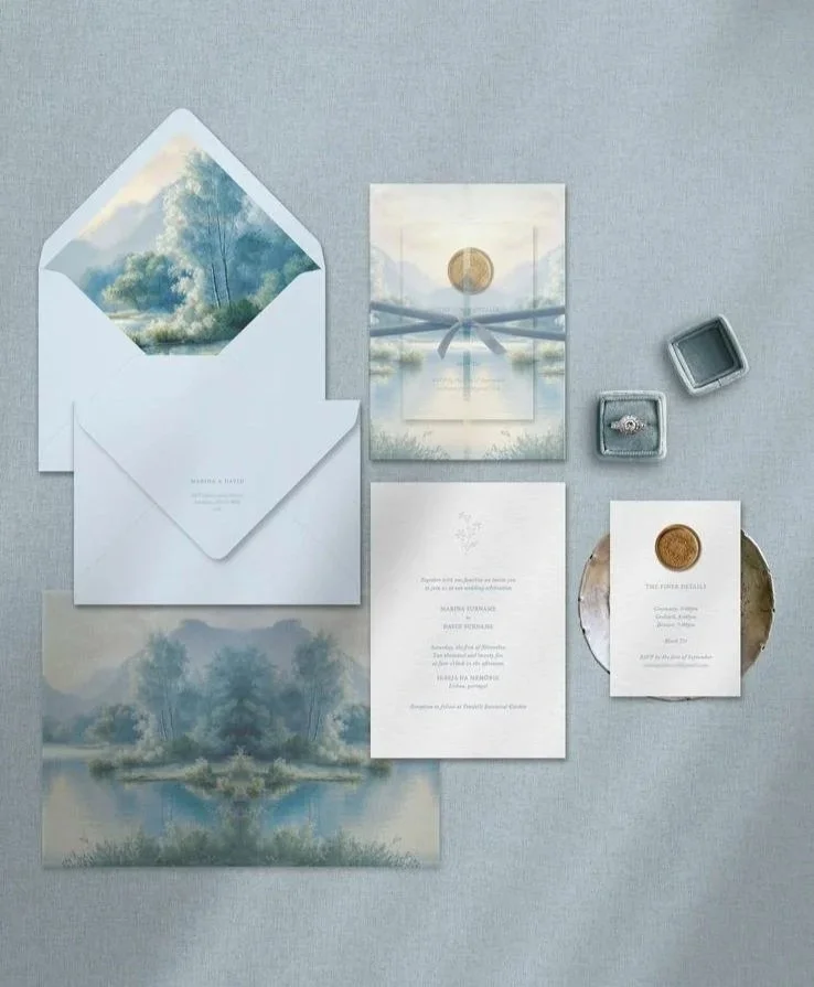 Portugal wedding, wedding stationery, Molde Design Weddings, creating elegant and bespoke stationery for destination weddings