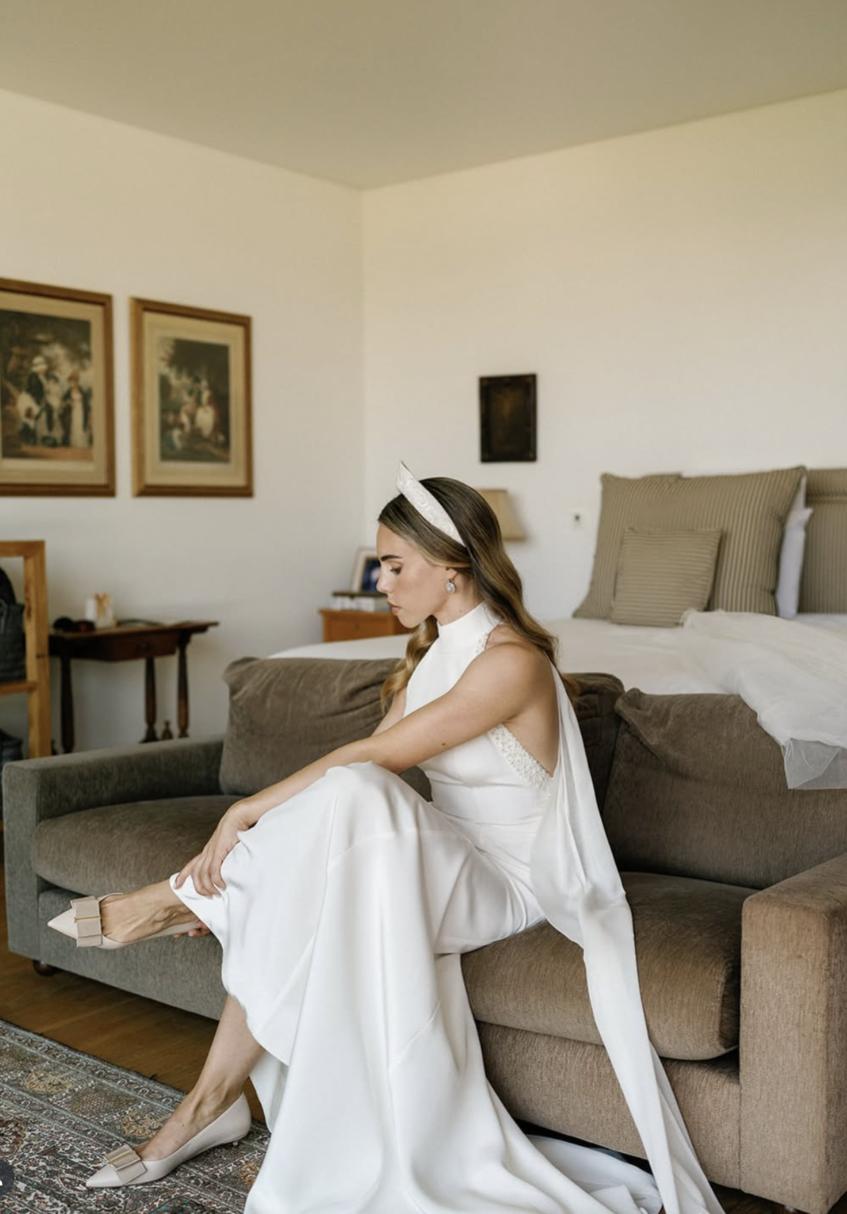 Portugal wedding, wedding stylist, Nuno Baltazar, creating elegant and bespoke bridal fashion for destination weddings