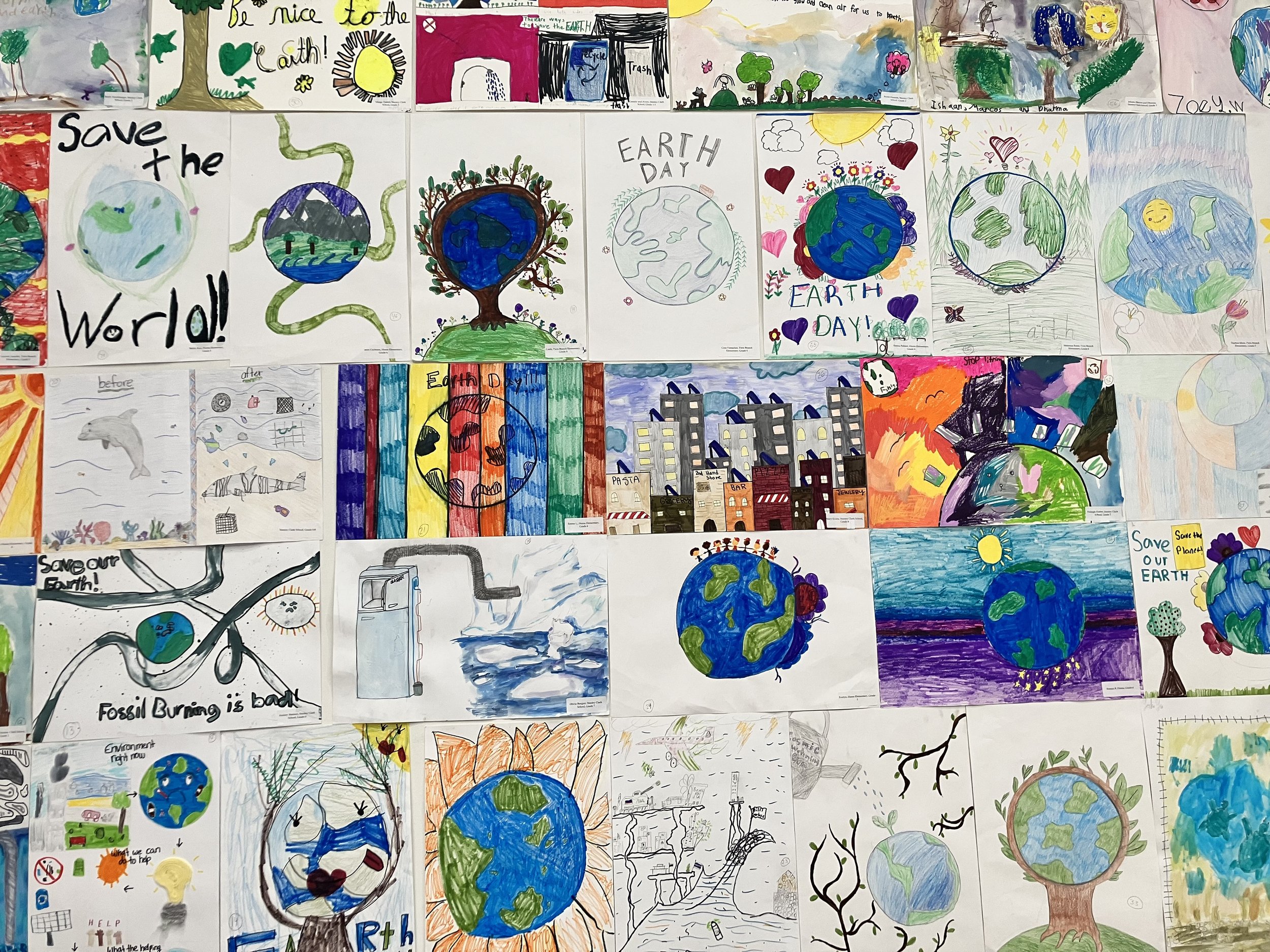 Earth Day art gallery opening