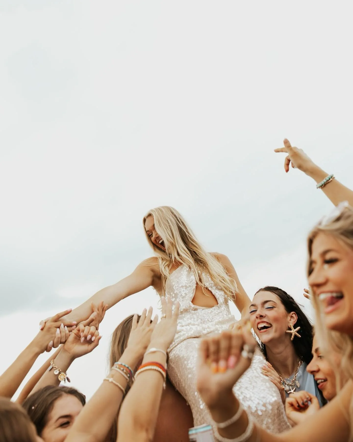 your bach + I tag along 🐟🥂🪩✨