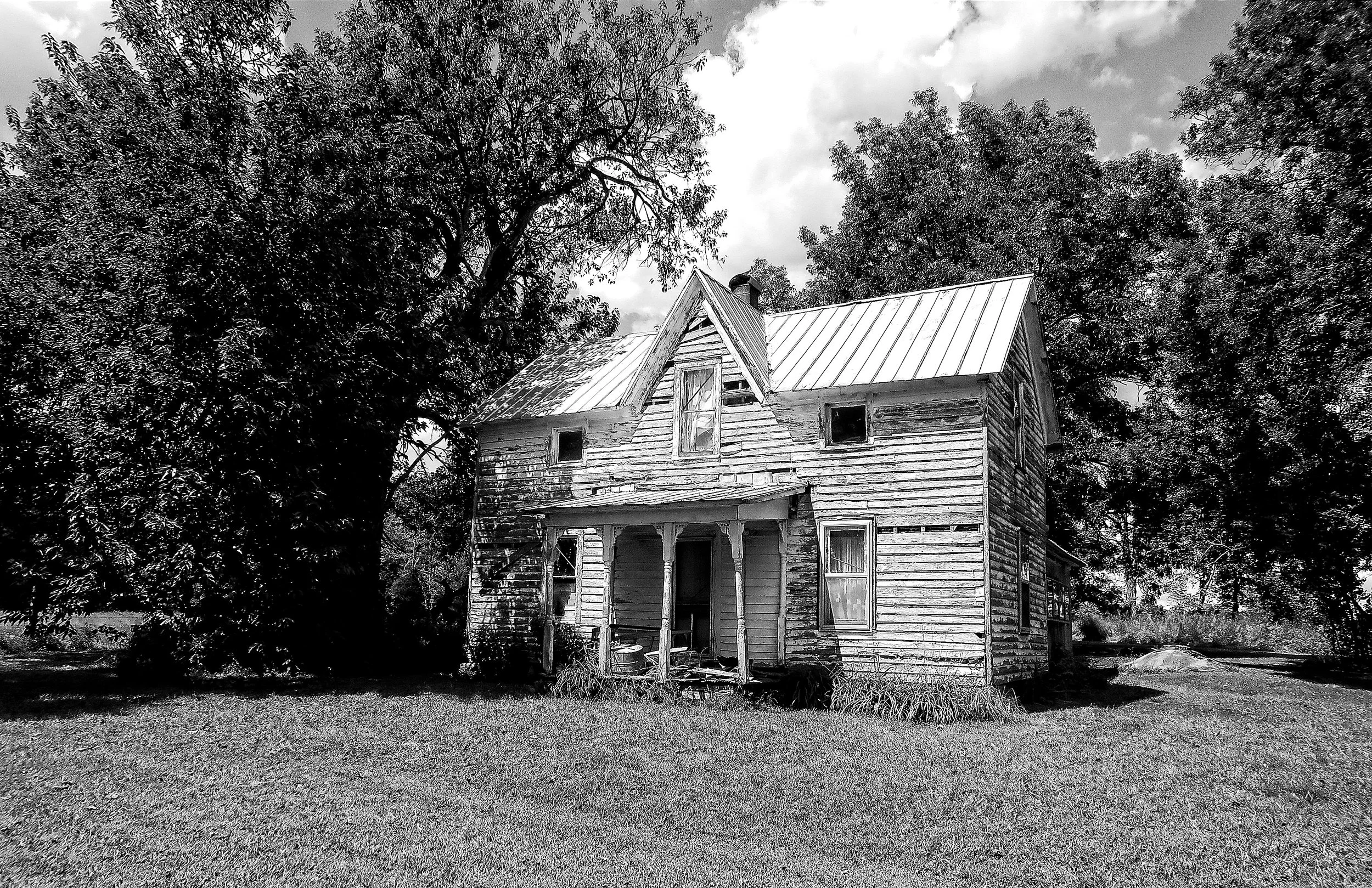 Old Farm House near Alton, Indiana
