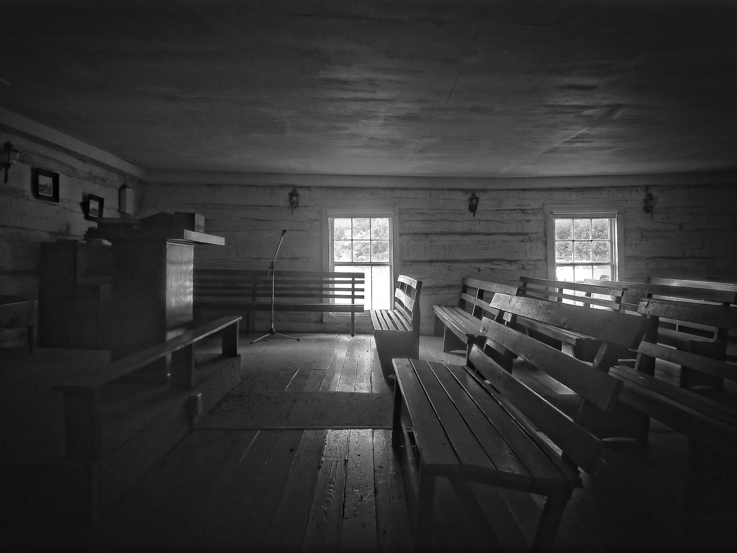 Old Bogard Log Church