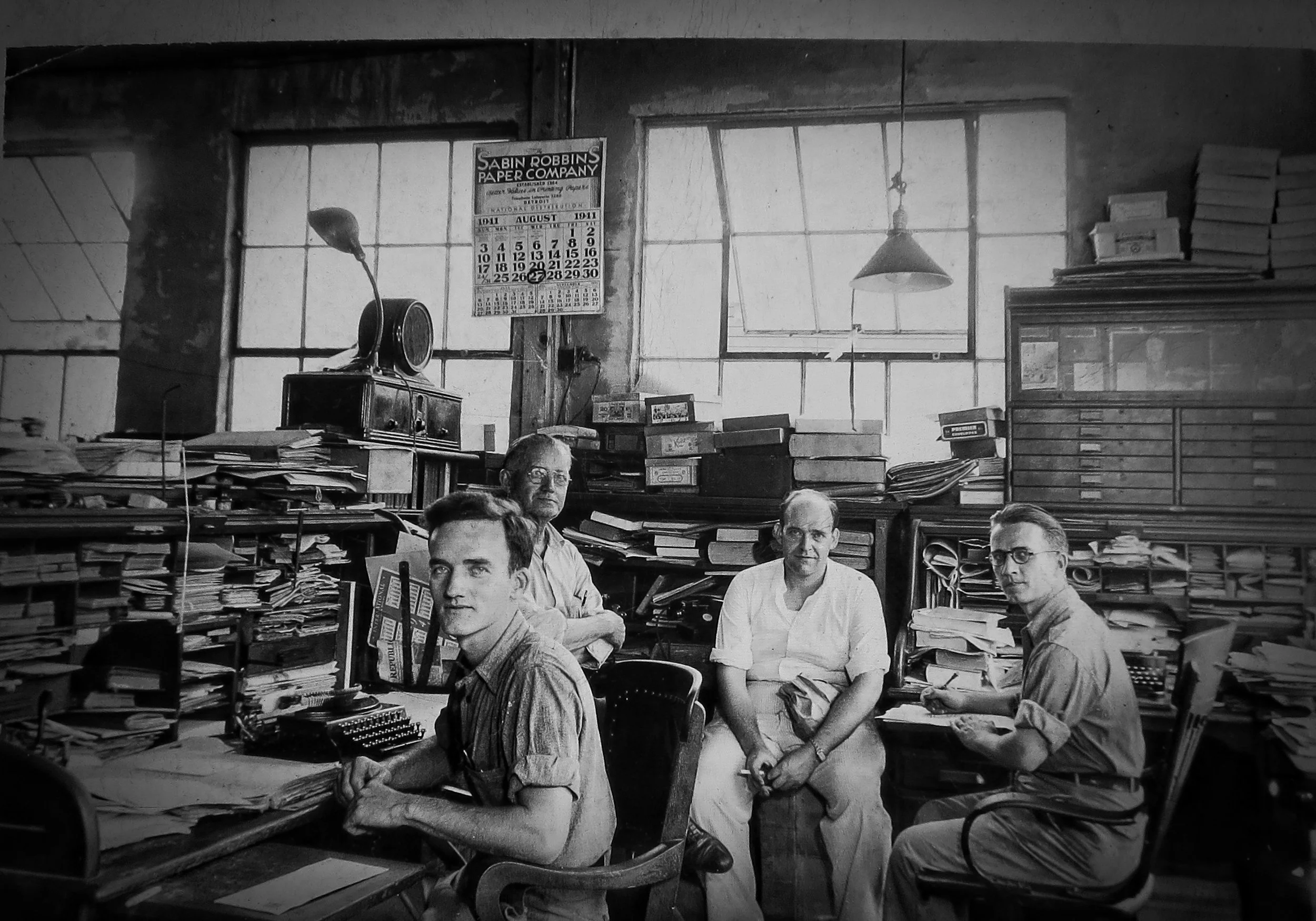 Old Printing Office Staff