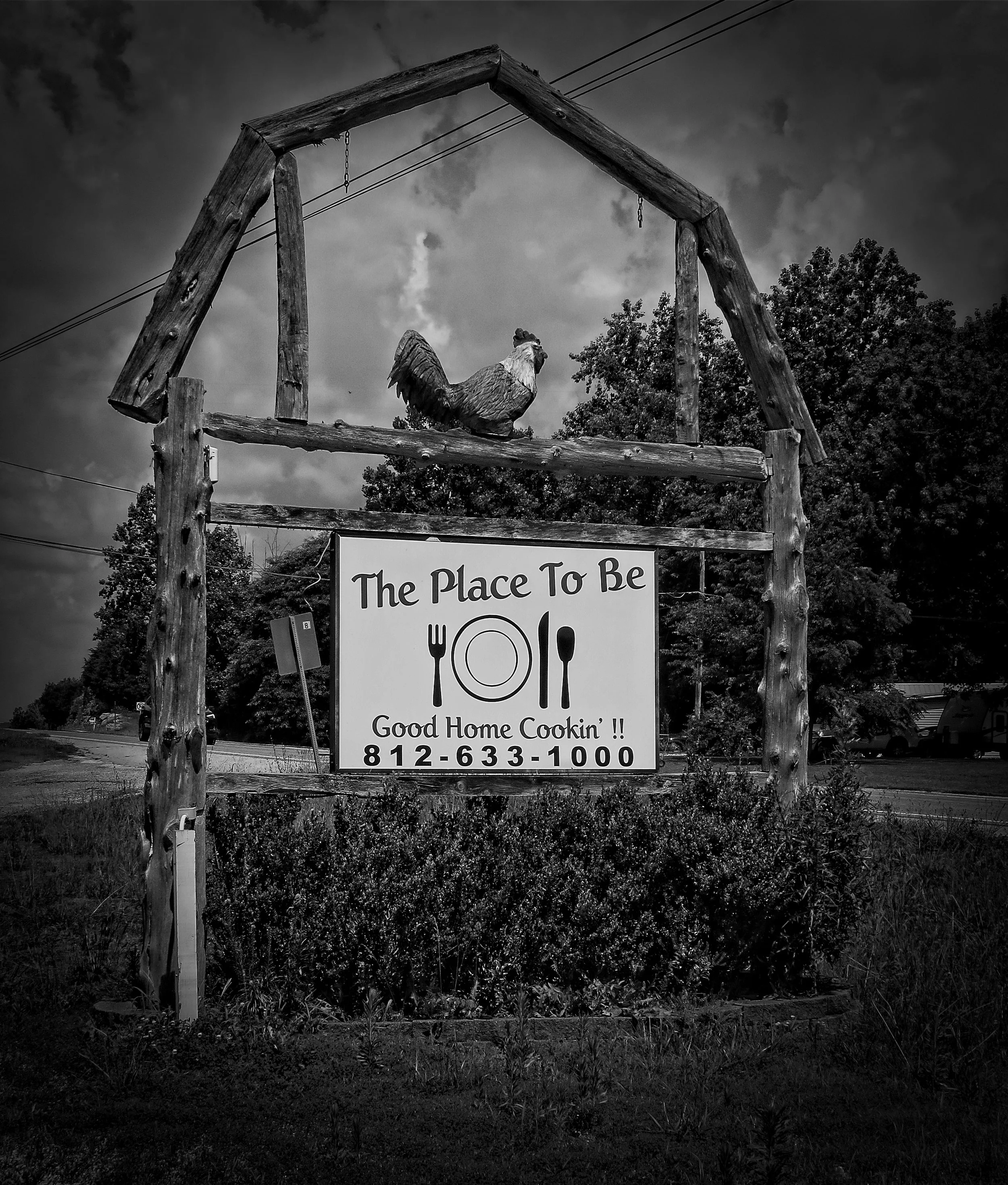 "The Place To Be" restaurant--now closed
