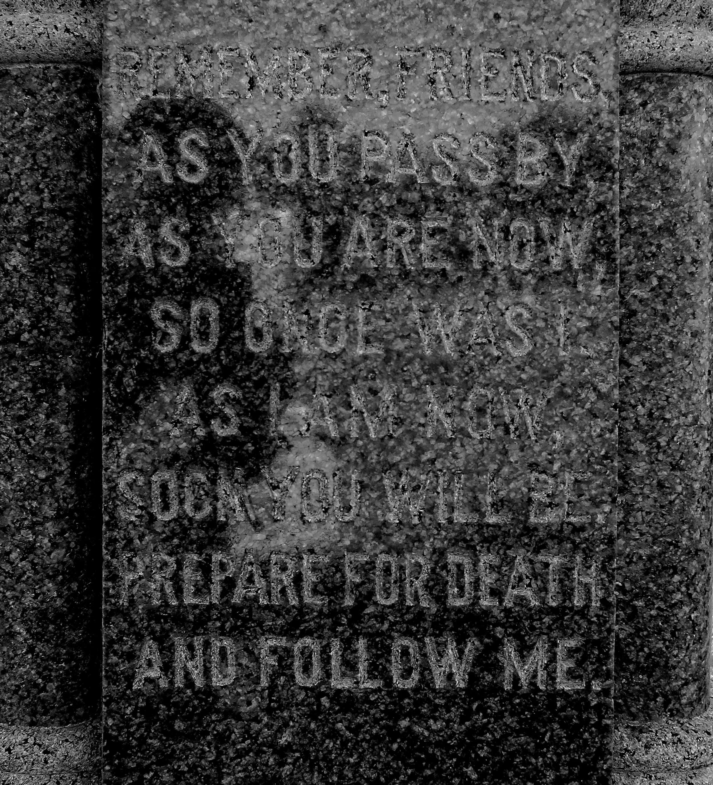 Monument Inscription