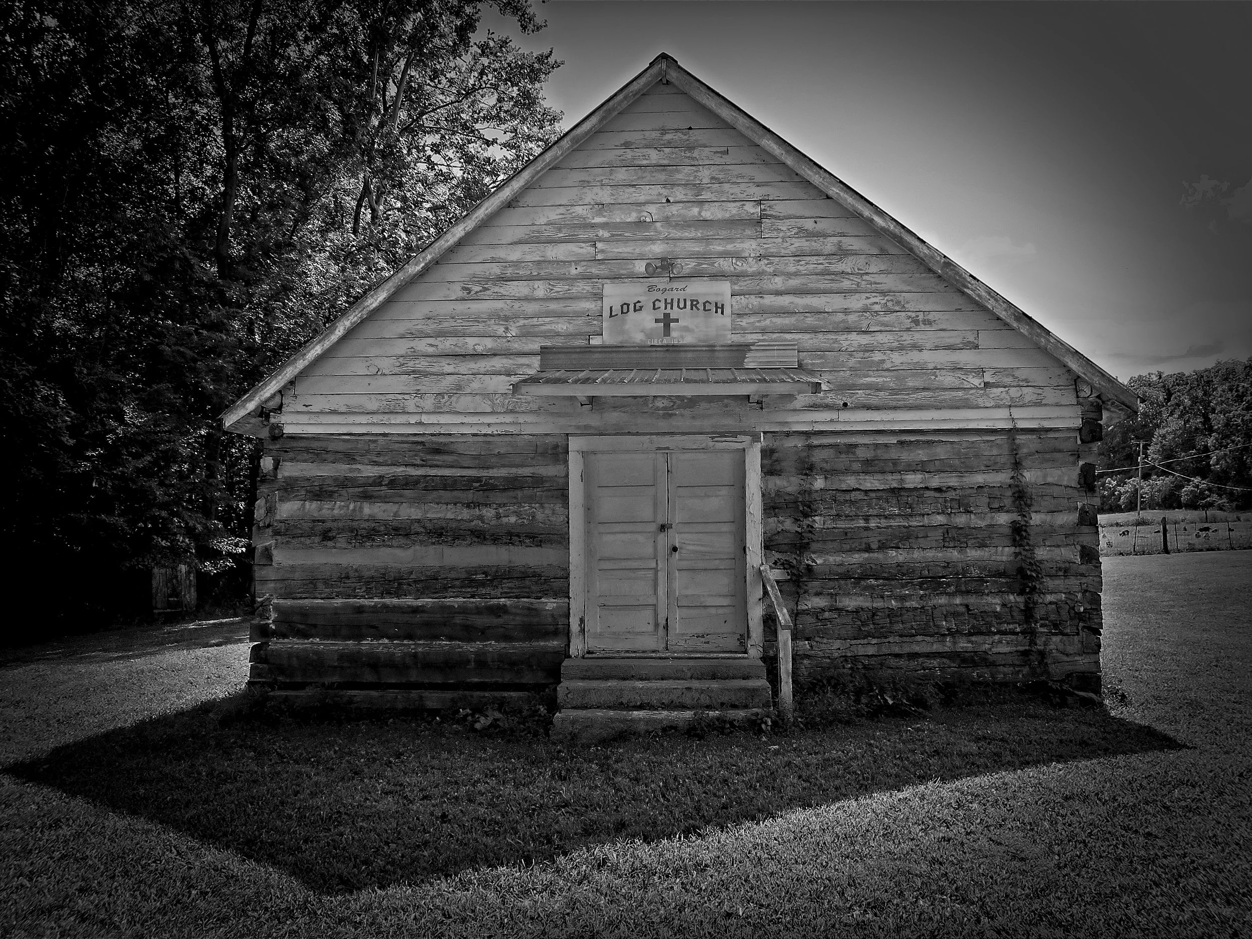 Old Bogard Log Church