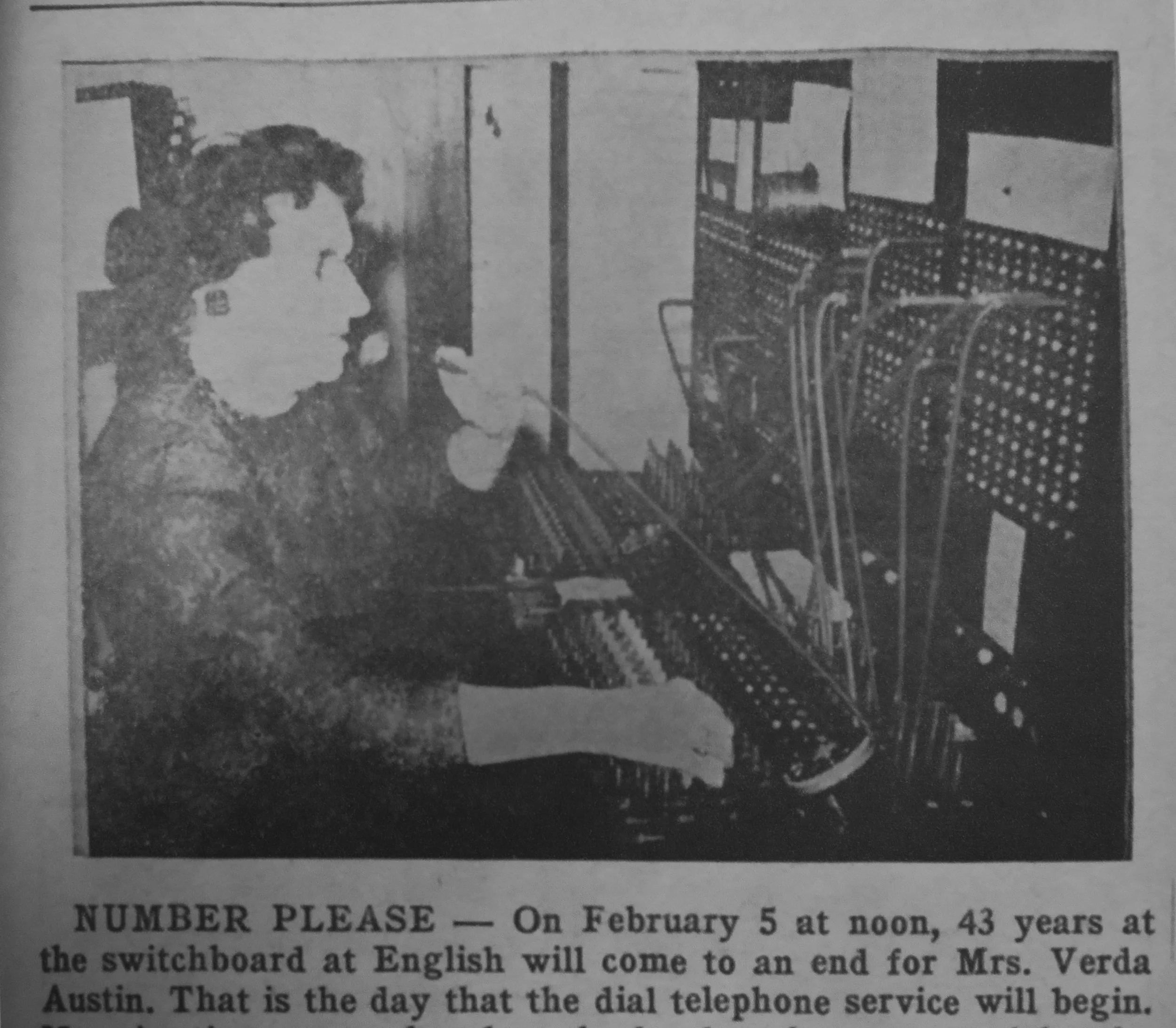 Old Telephone Switchboard Office