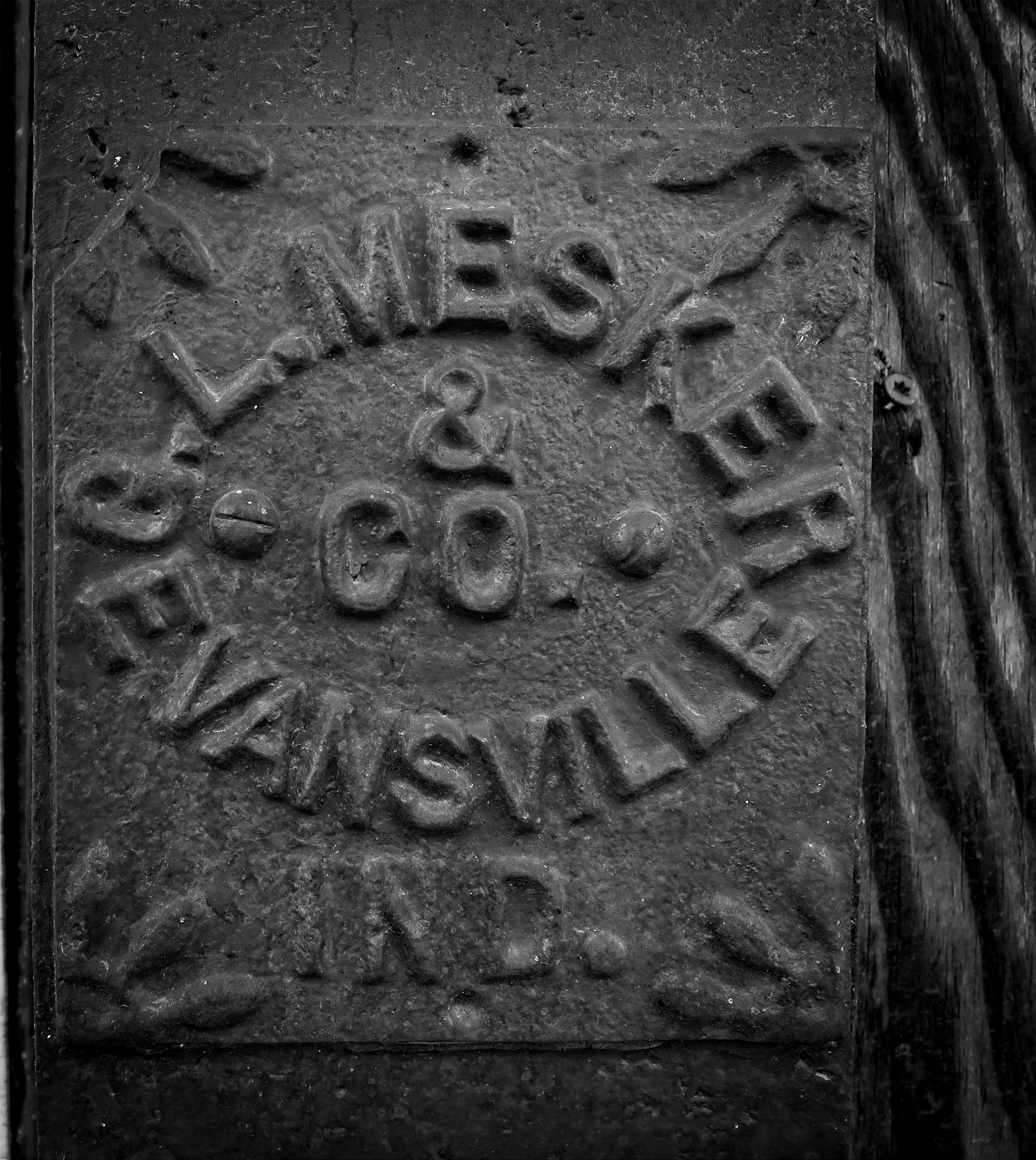 Old Downtown Store Builder Plaque
