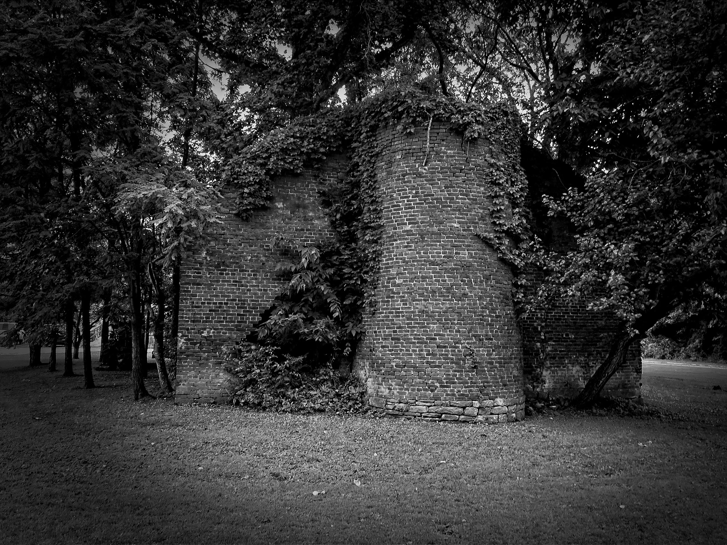 Remains of Old Courthouse at Fredonia
