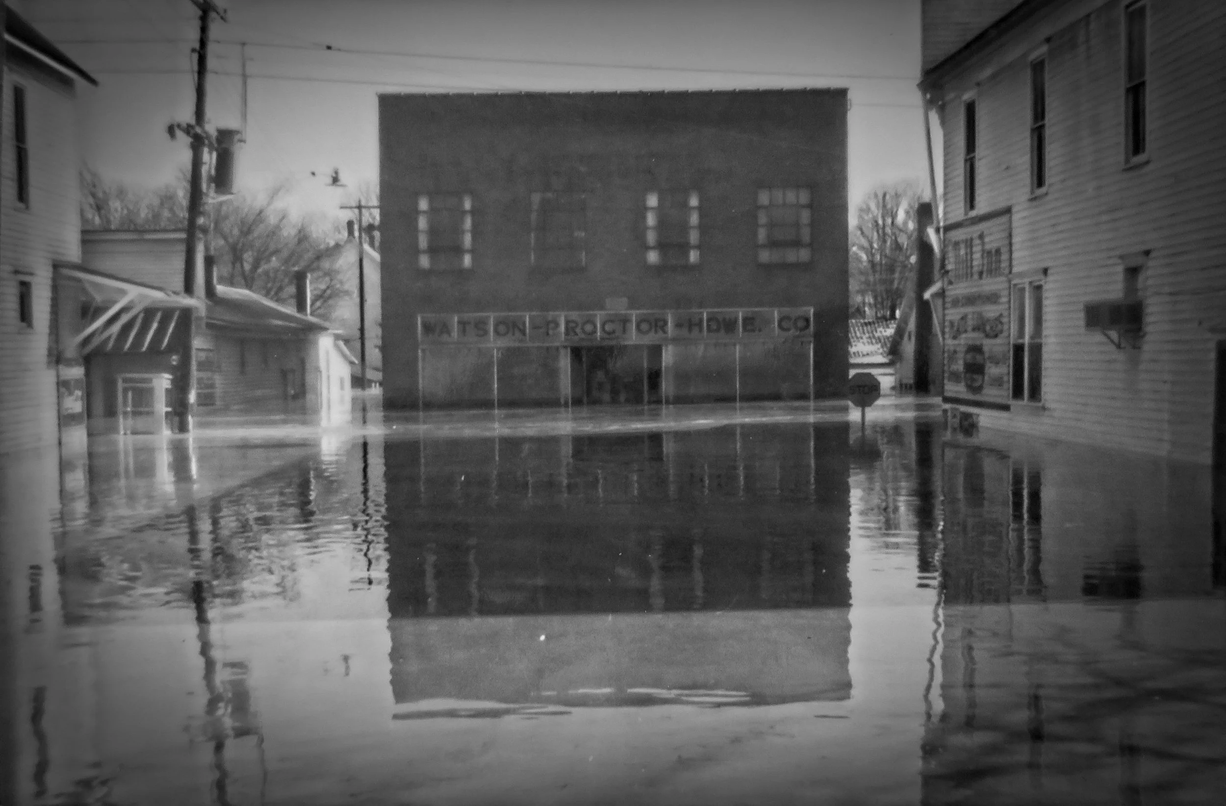 Downtown flood