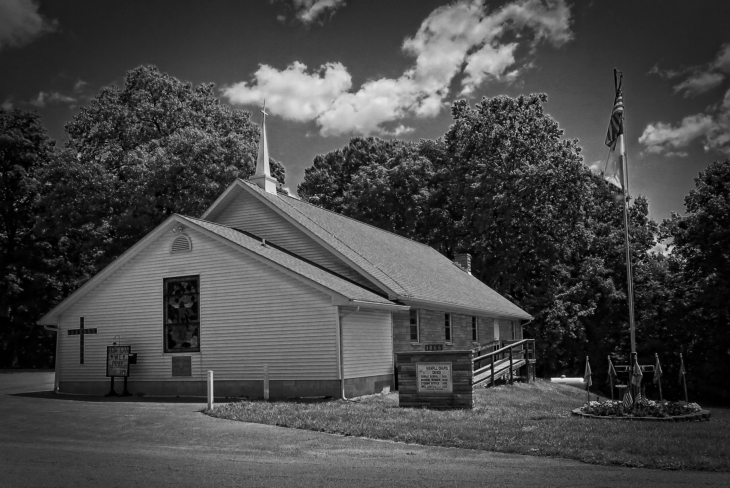 Highfill Chapel Church at Taswell