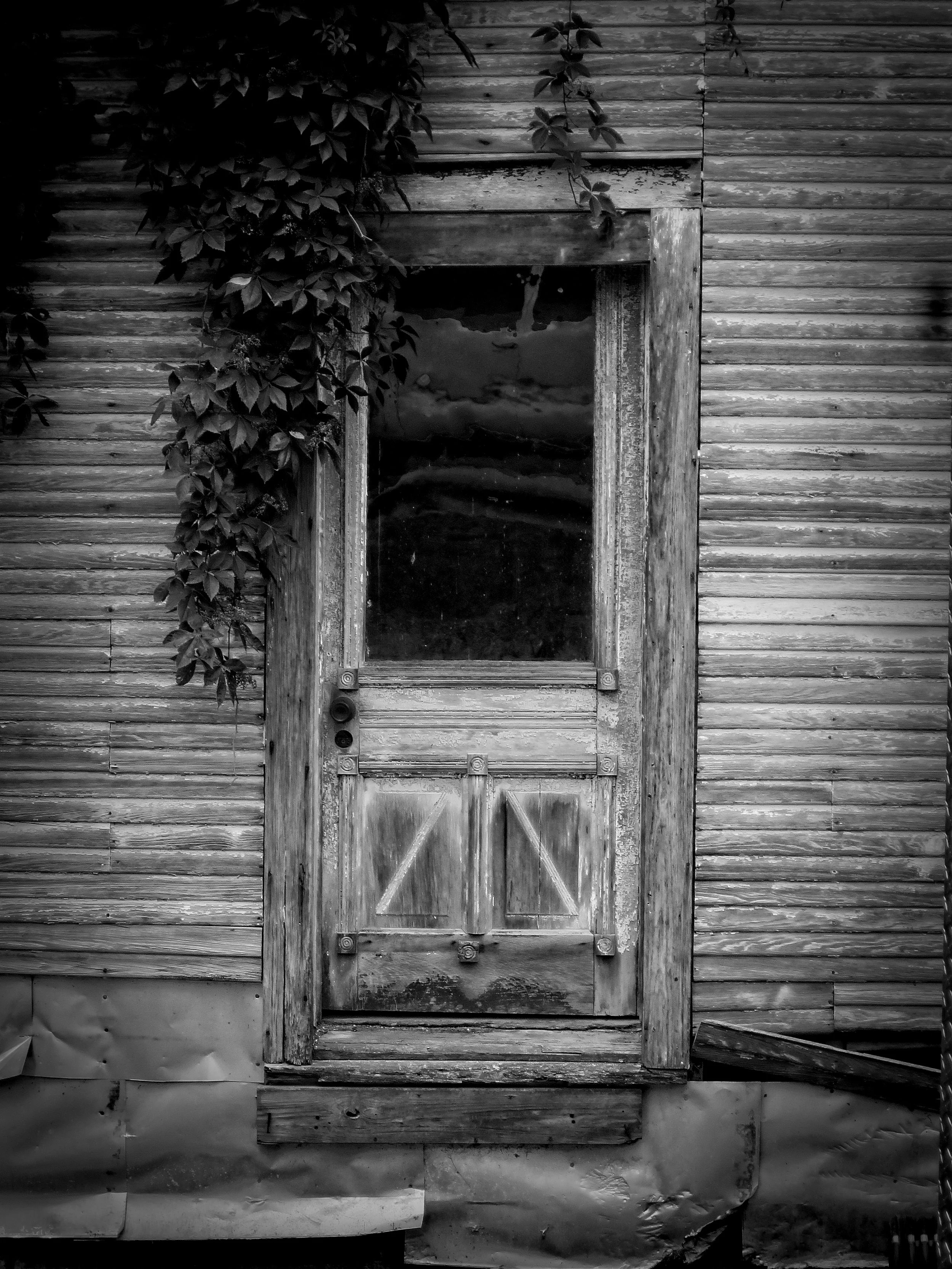Old building door in Old Leavenworth